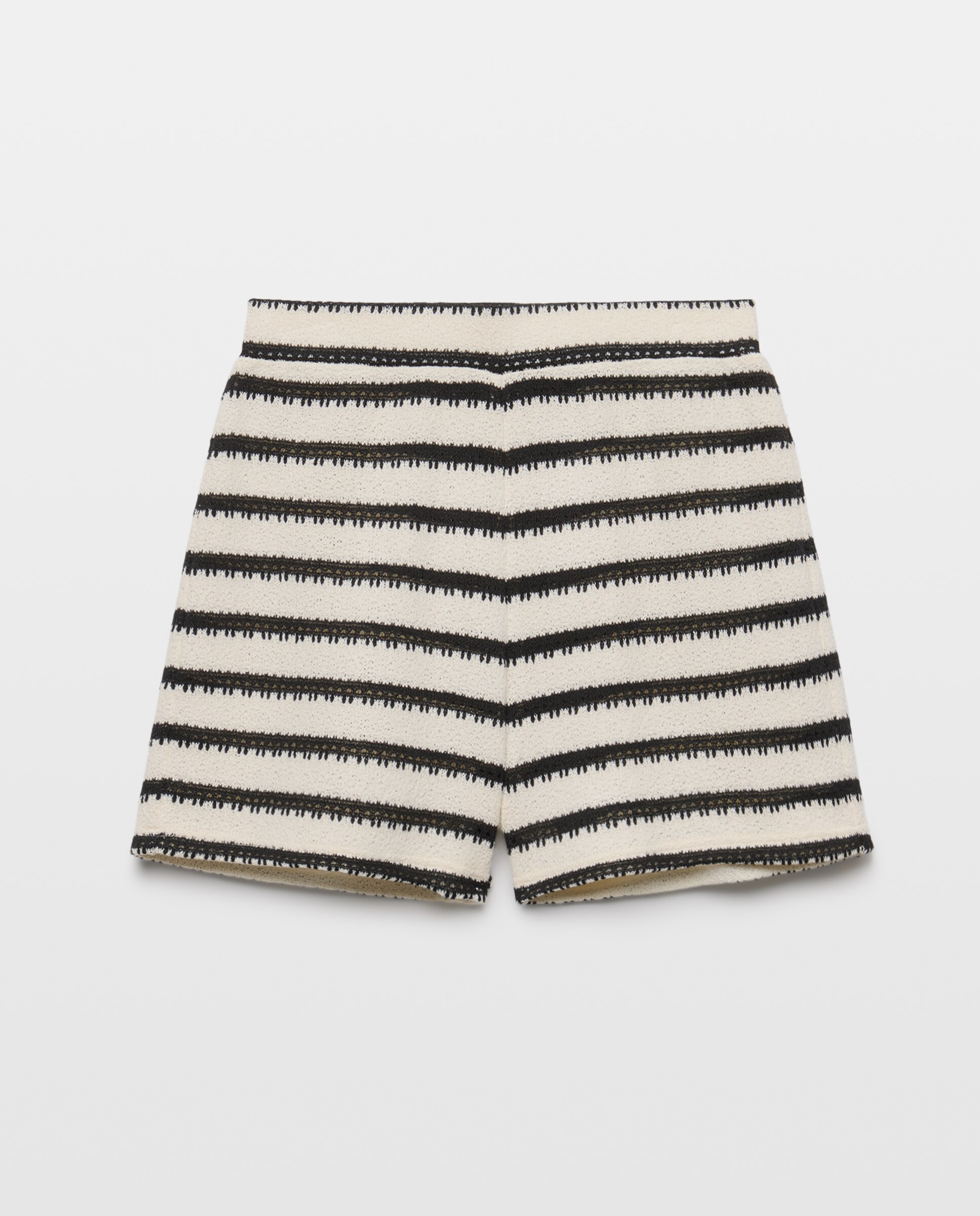 Easy Wear - Bermuda de crochet estampado de mujer.