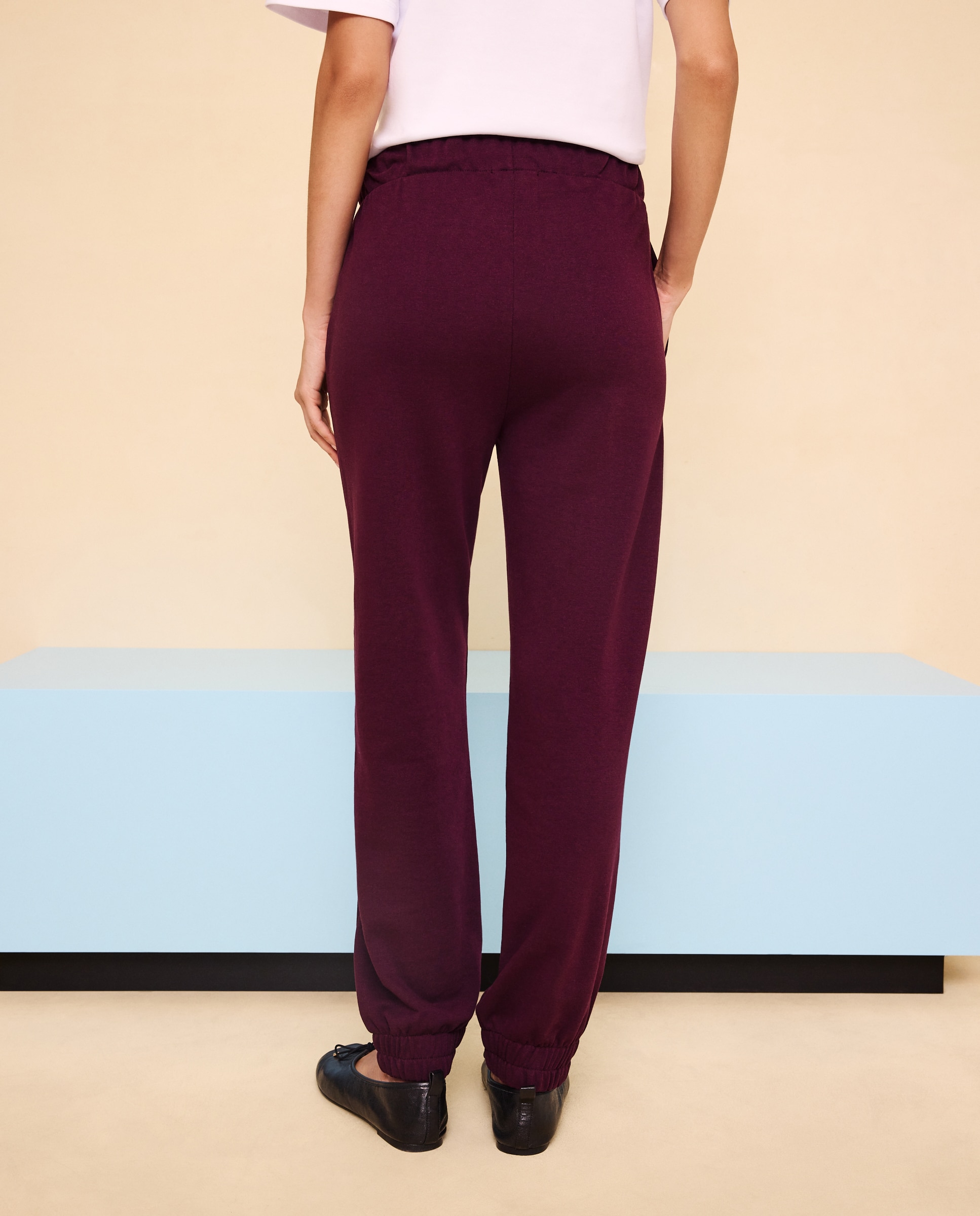 Imagen 3 de Pantalón felpa de mujer - Easy Wear - Ciruela Ciruela