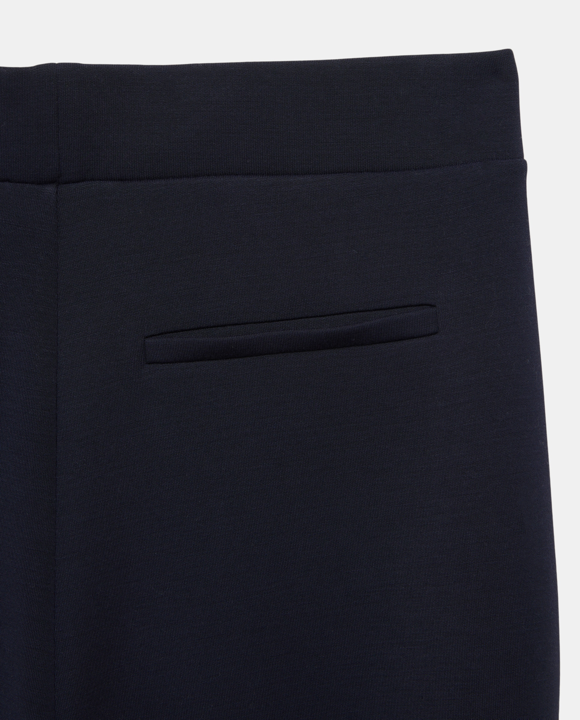 Pantalón ancho felpa de mujer - Easy Wear - Azul marino Azul marino-5