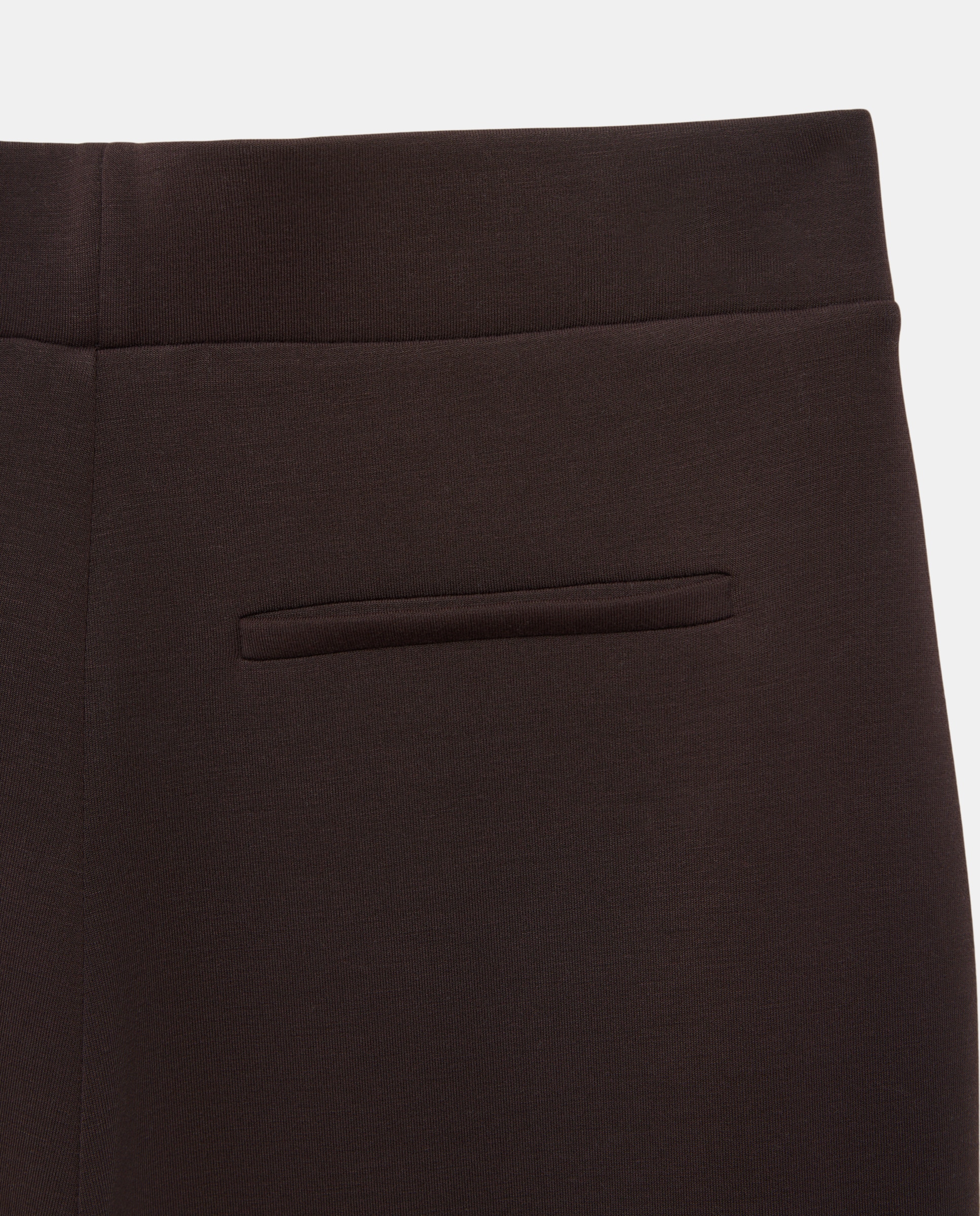 Pantalón ancho felpa de mujer - Easy Wear - Ciruela Ciruela-5