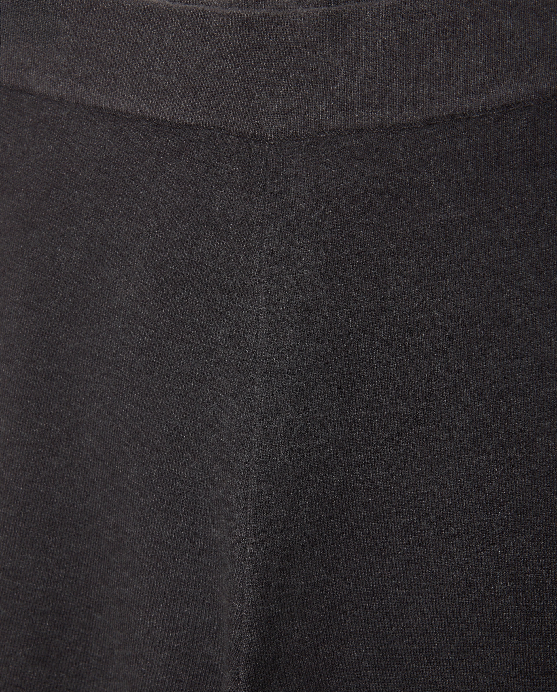 Pantalón de punto con pata ancha de mujer - Easy Wear - Plomo Plomo-5