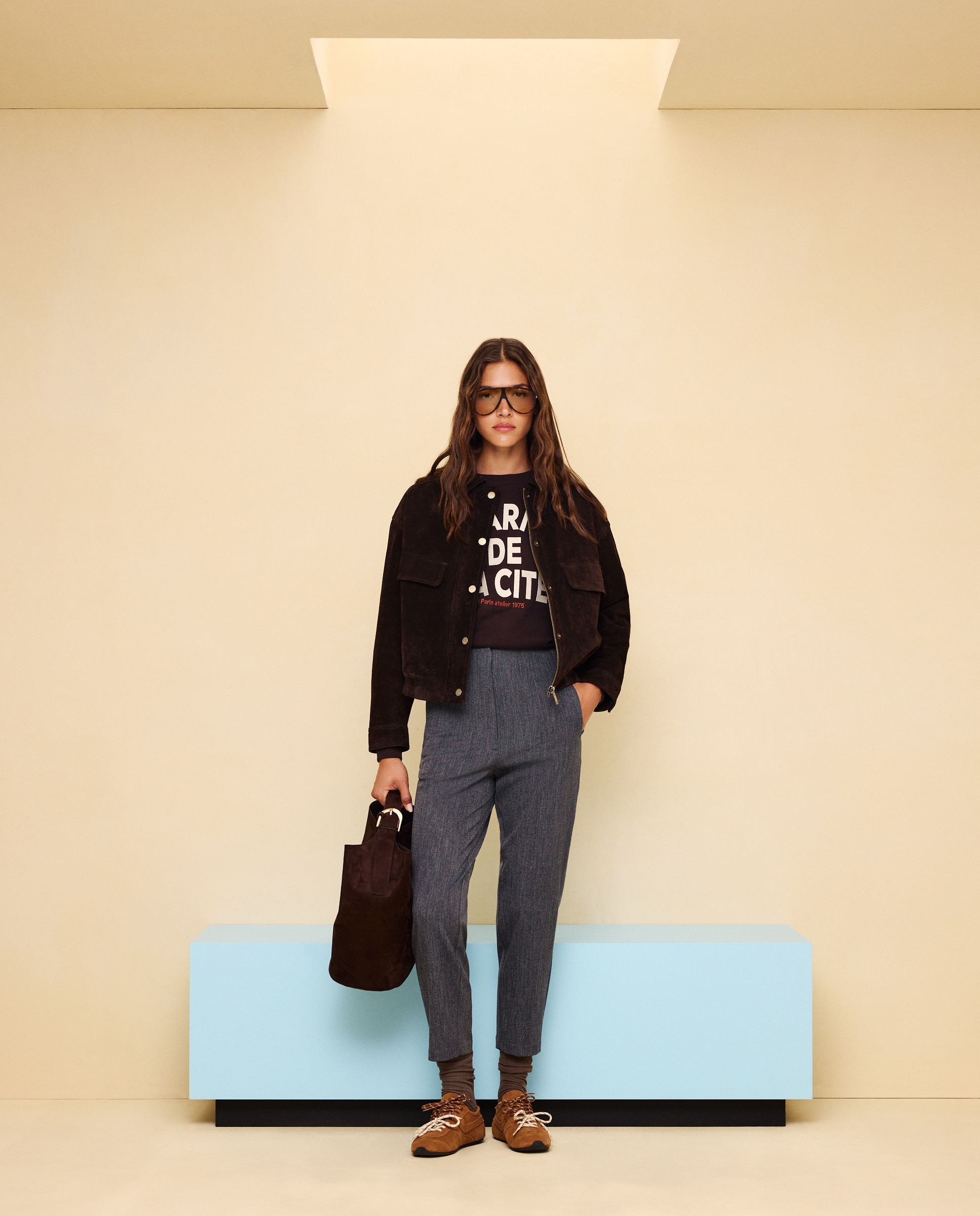 Sweatshirt de Popelina Ameixa-2