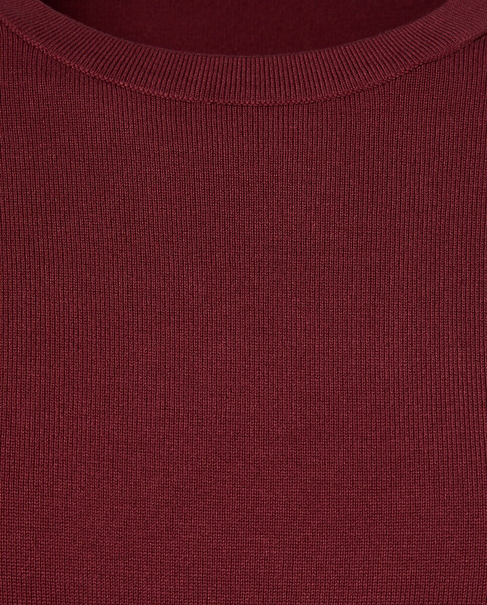 Camisola de malha 230 Rosa Escuro-6