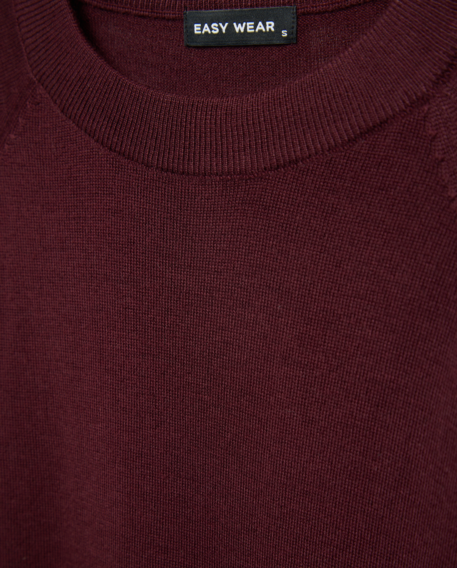 Jersey de mujer manga ancha con lana - Easy Wear - Burdeos Burdeos-5