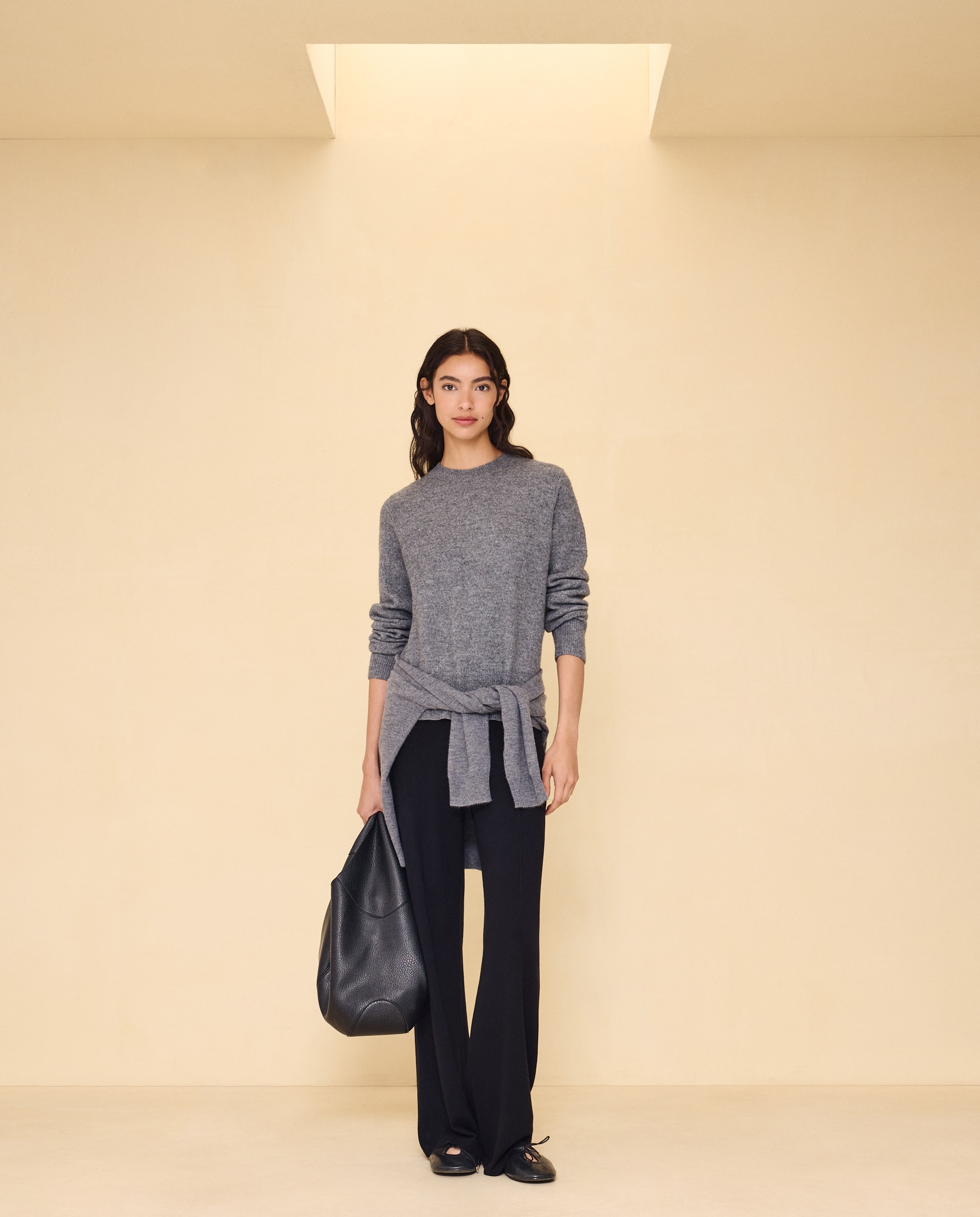 Jersey cuello redondo soft de mujer - Easy Wear - 830 Antracita 830 Antracita-1