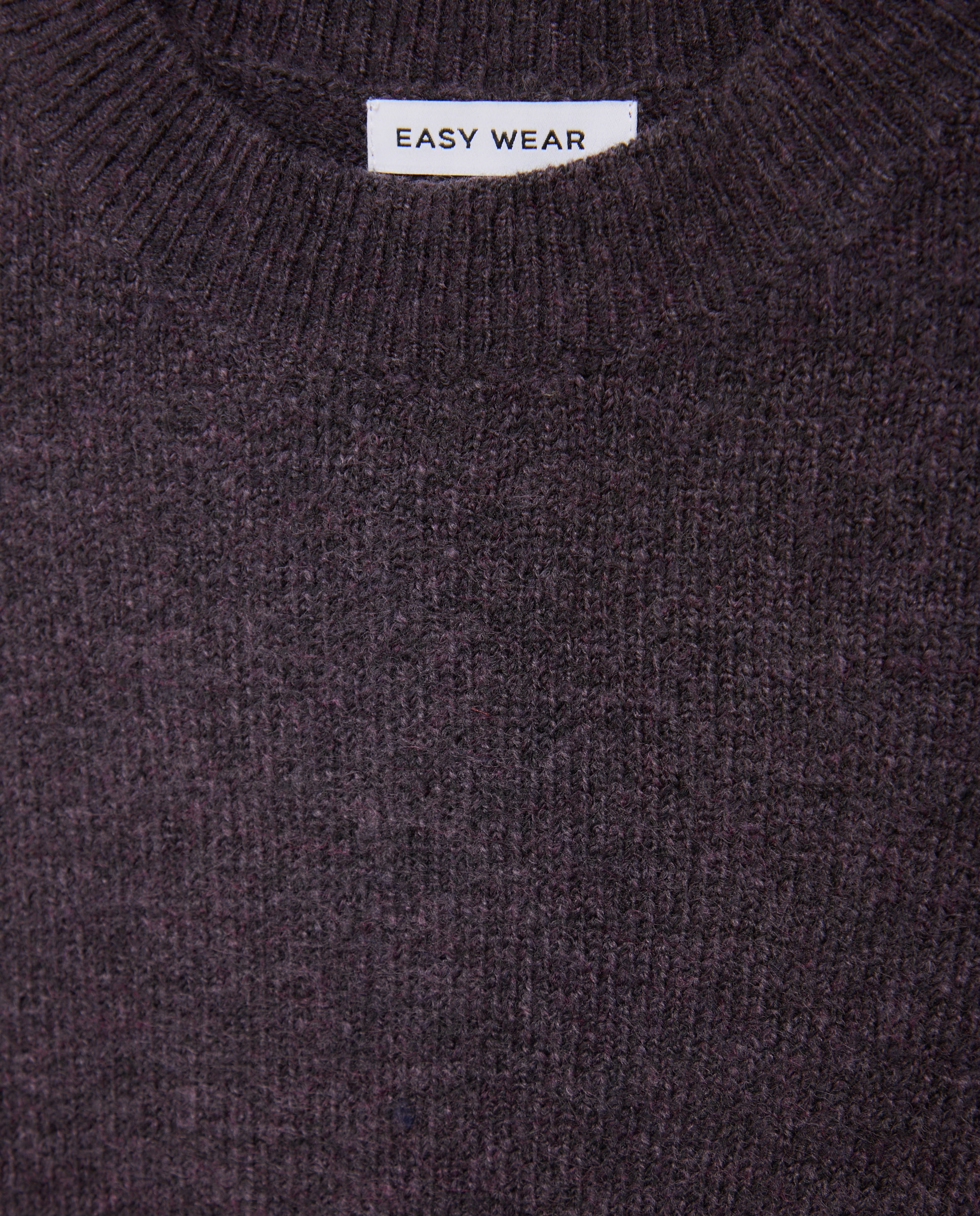 Jersey cuello redondo soft de mujer - Easy Wear - Morado Morado-2