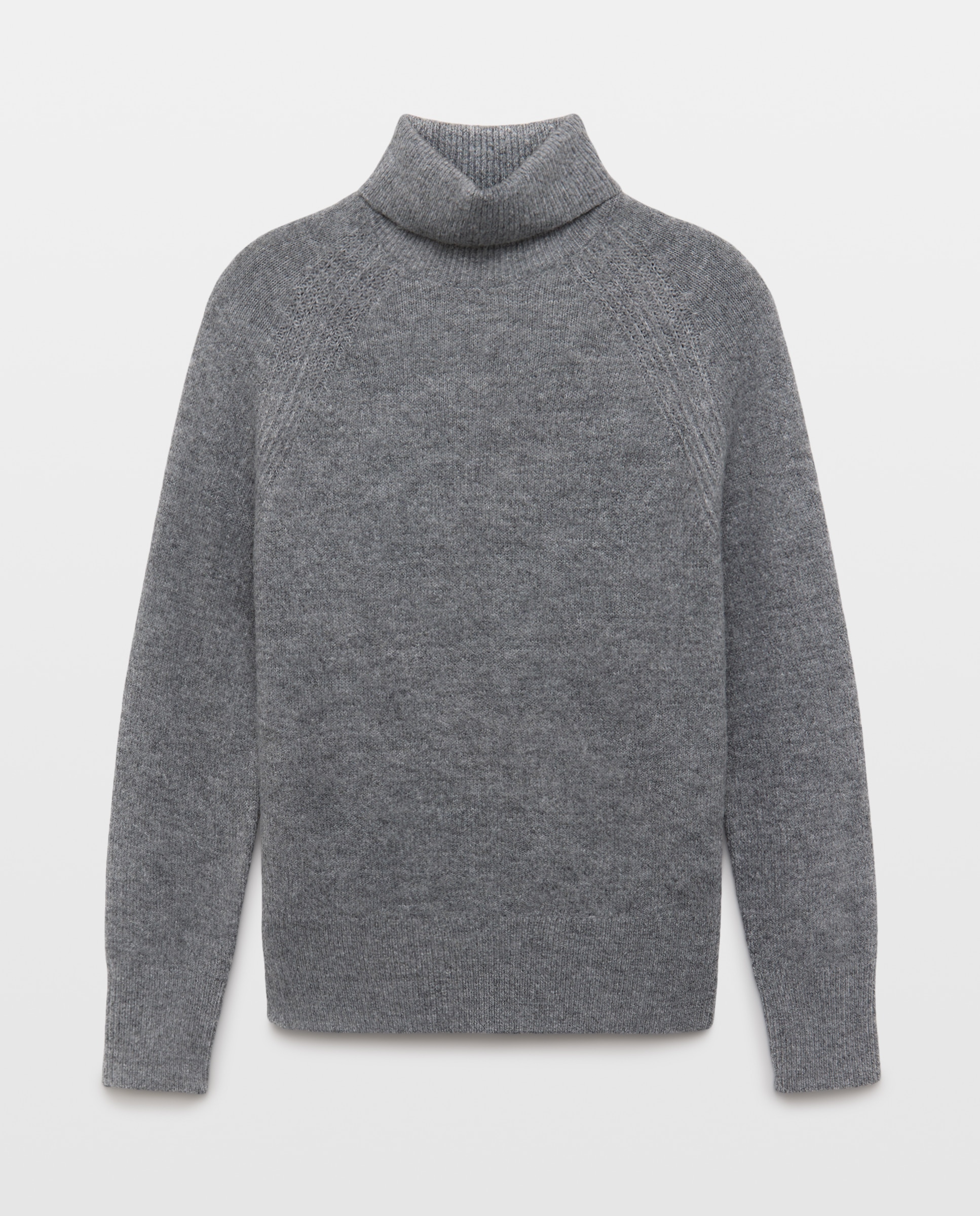 Jersey cuello alto soft de mujer - Easy Wear - 830 Antracita 830 Antracita-4
