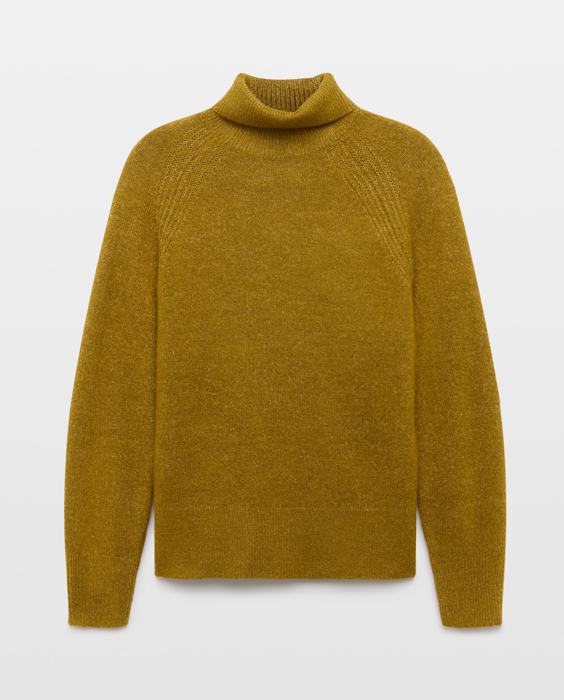 Jersey cuello alto soft de mujer - Easy Wear - 560 Oliva 560 Oliva-4