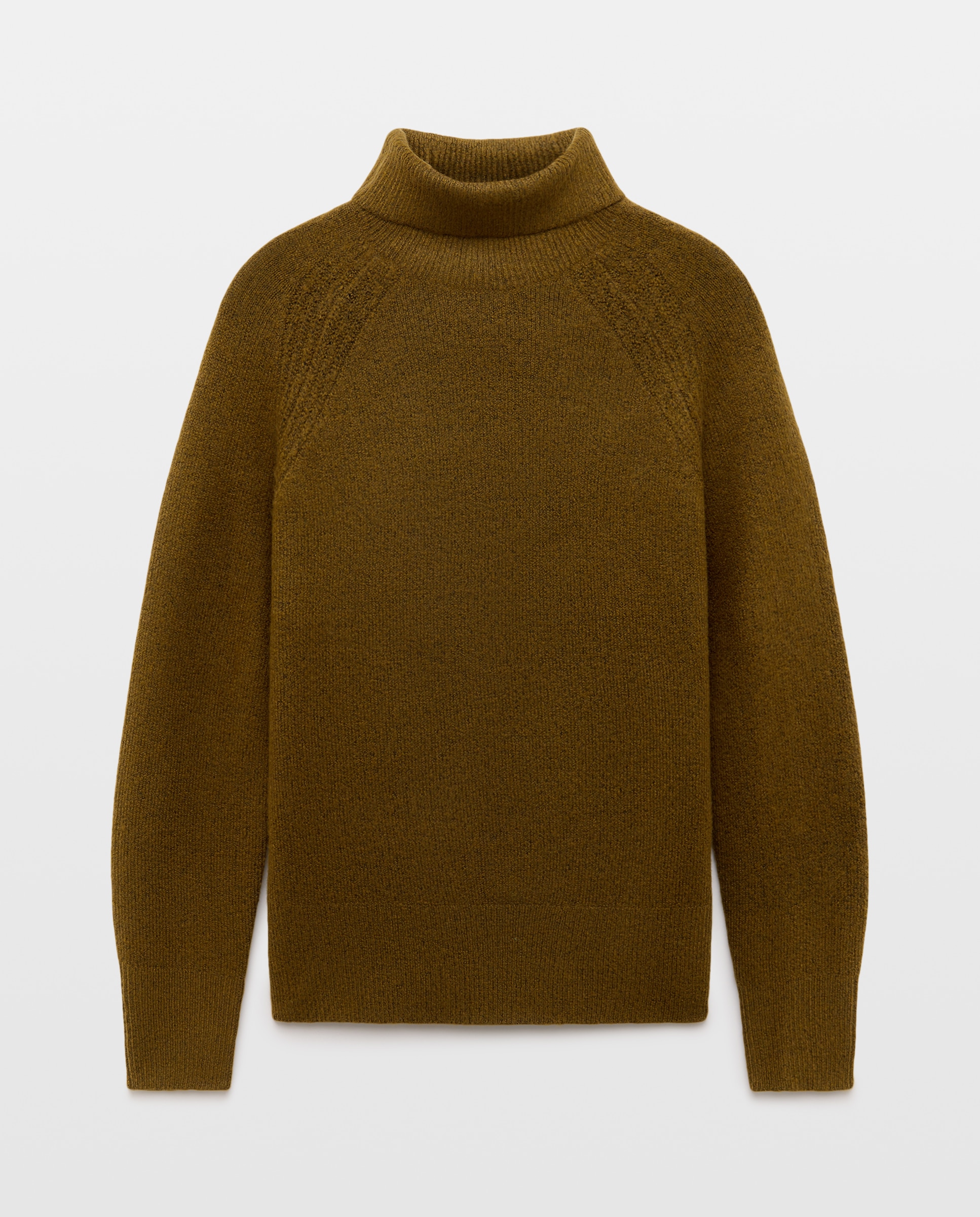 Jersey cuello alto soft de mujer - Easy Wear - 580 Musgo 580 Musgo-4