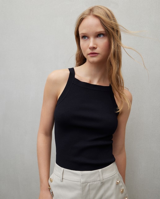 Imagem 0 de Top de malha com alças