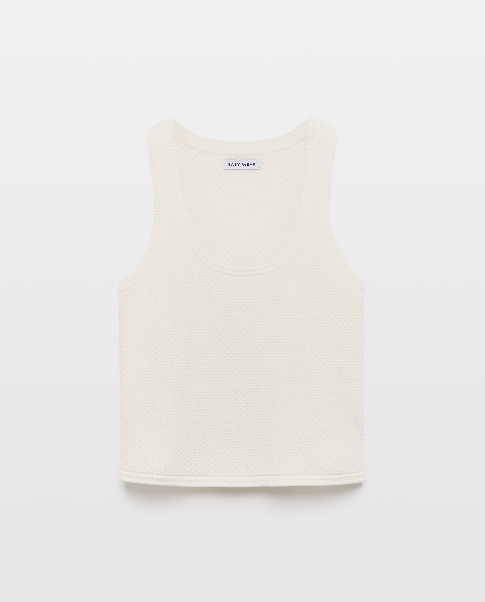 Top tirantes punto estructura - Easy Wear - 120 Crudo 120 Crudo-5