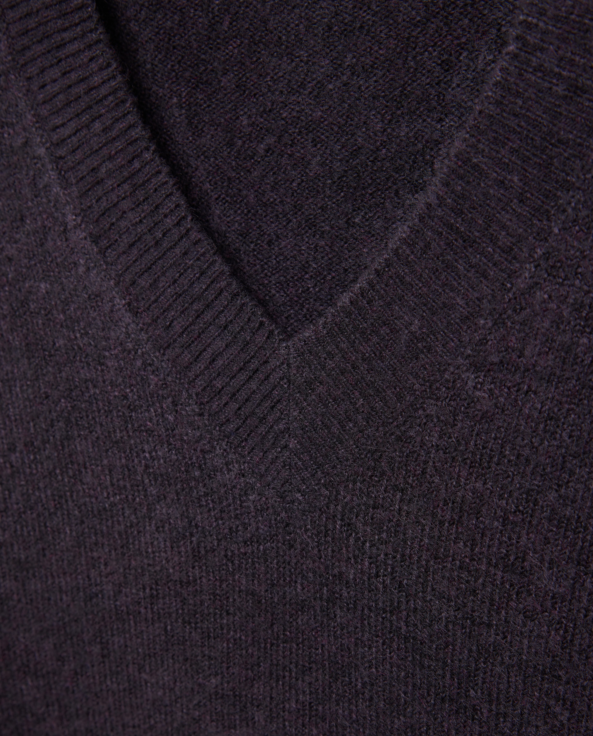 Jersey cuello pico soft de mujer - Easy Wear - Morado Morado-5