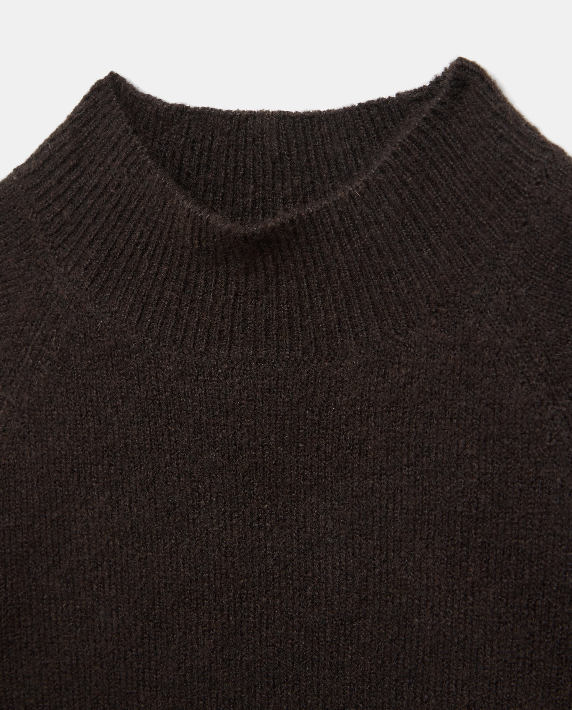 Jersey cuello redondo manga ancha de mujer - Easy Wear - Negro Negro-5