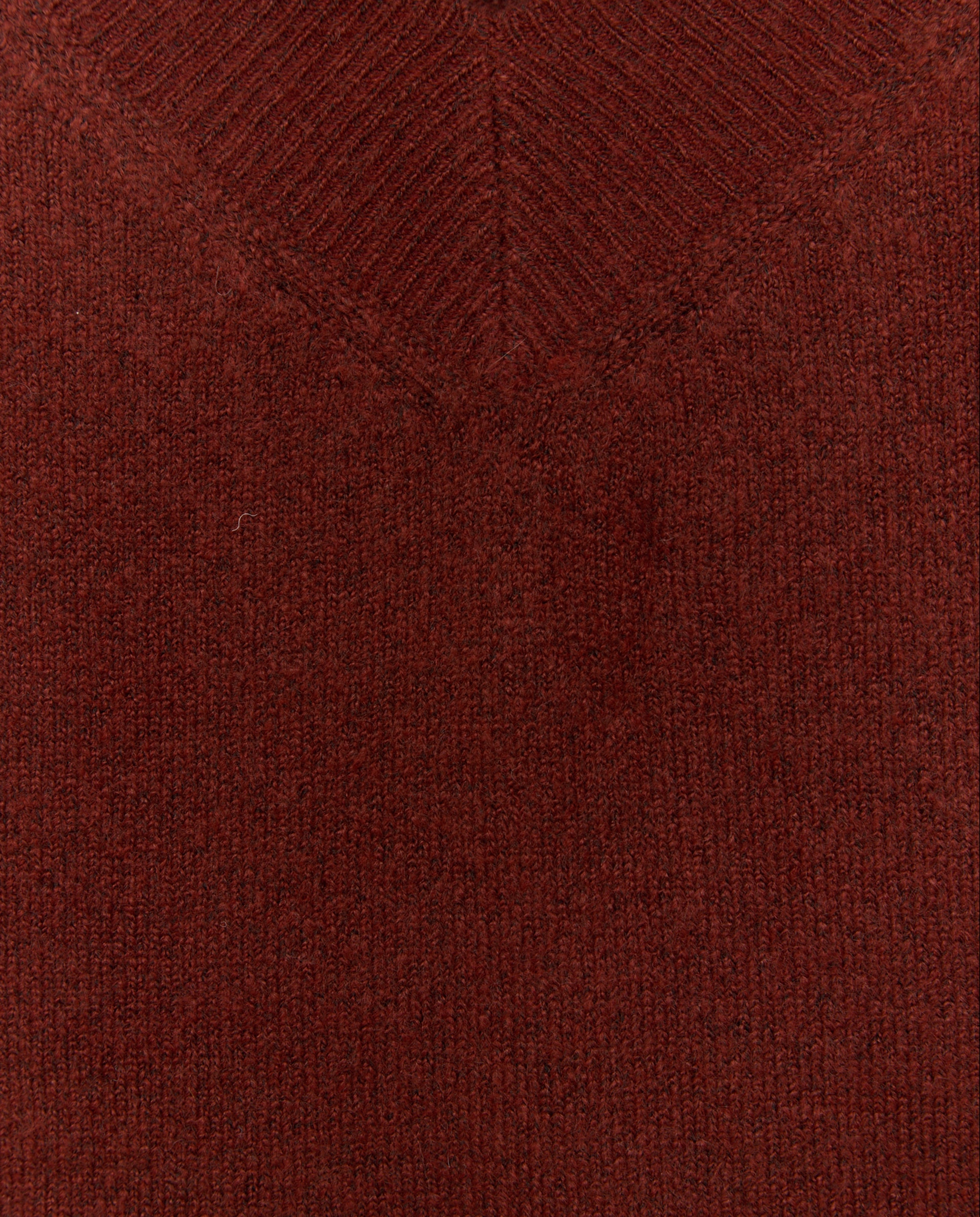 Jersey cuello pico subido soft de mujer - Easy Wear - 740 Tabaco 740 Tabaco-2
