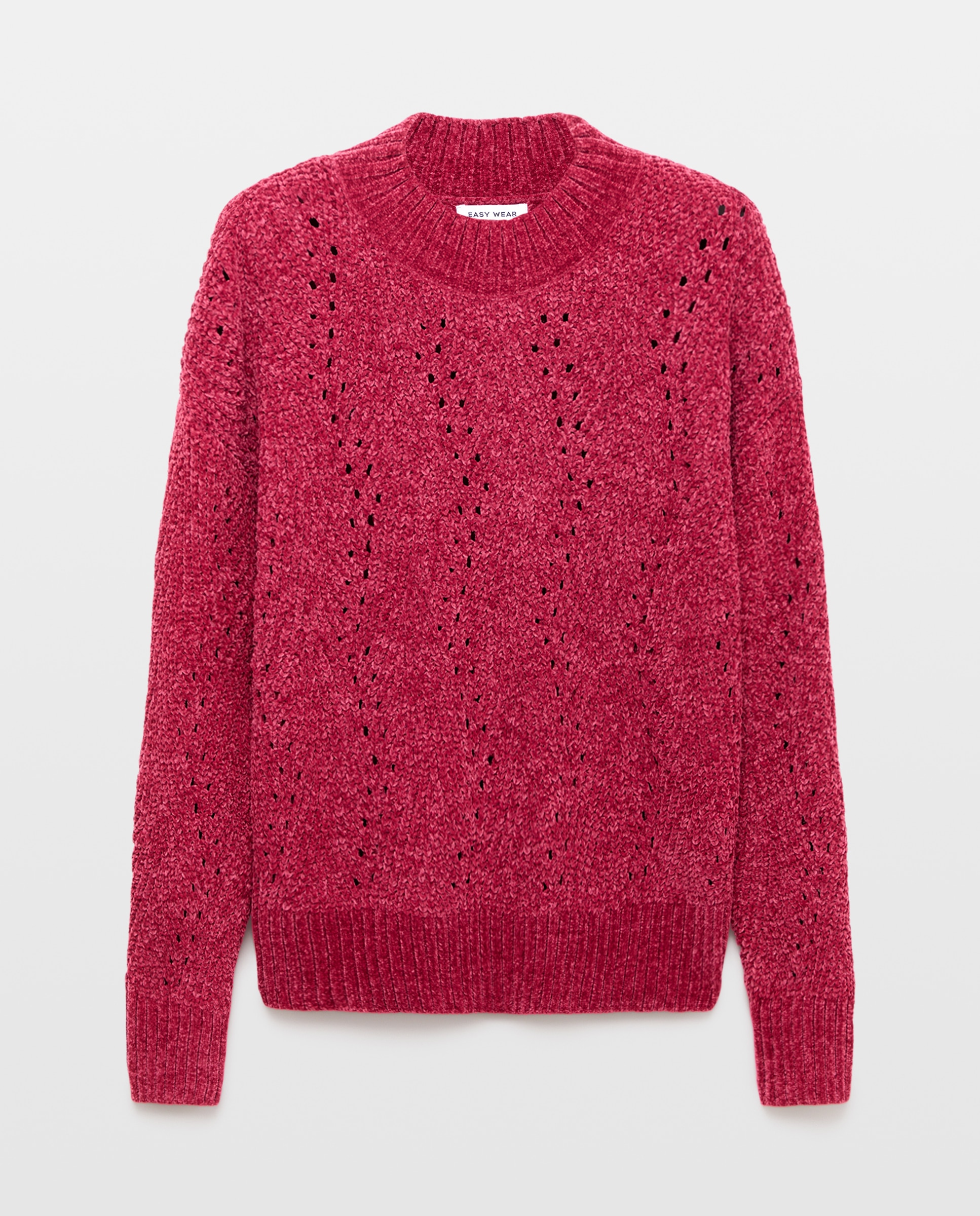 Imagem 0 de Camisola de Malha Chenille com Estrutura