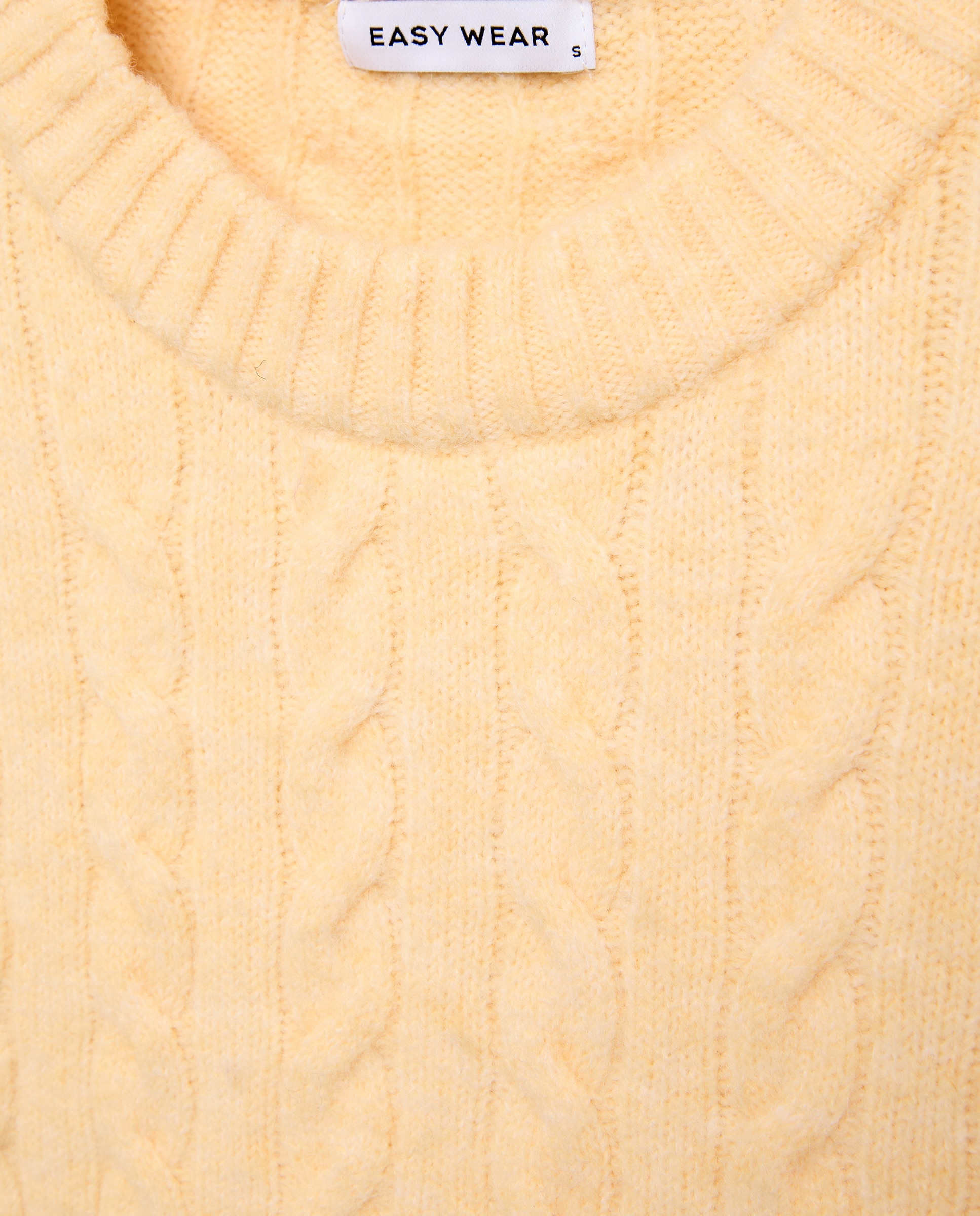 Imagen 5 de Jersey cuello caja soft con estructura de ochos de mujer. - Easy Wear - 150 Vainilla 150 Vainilla