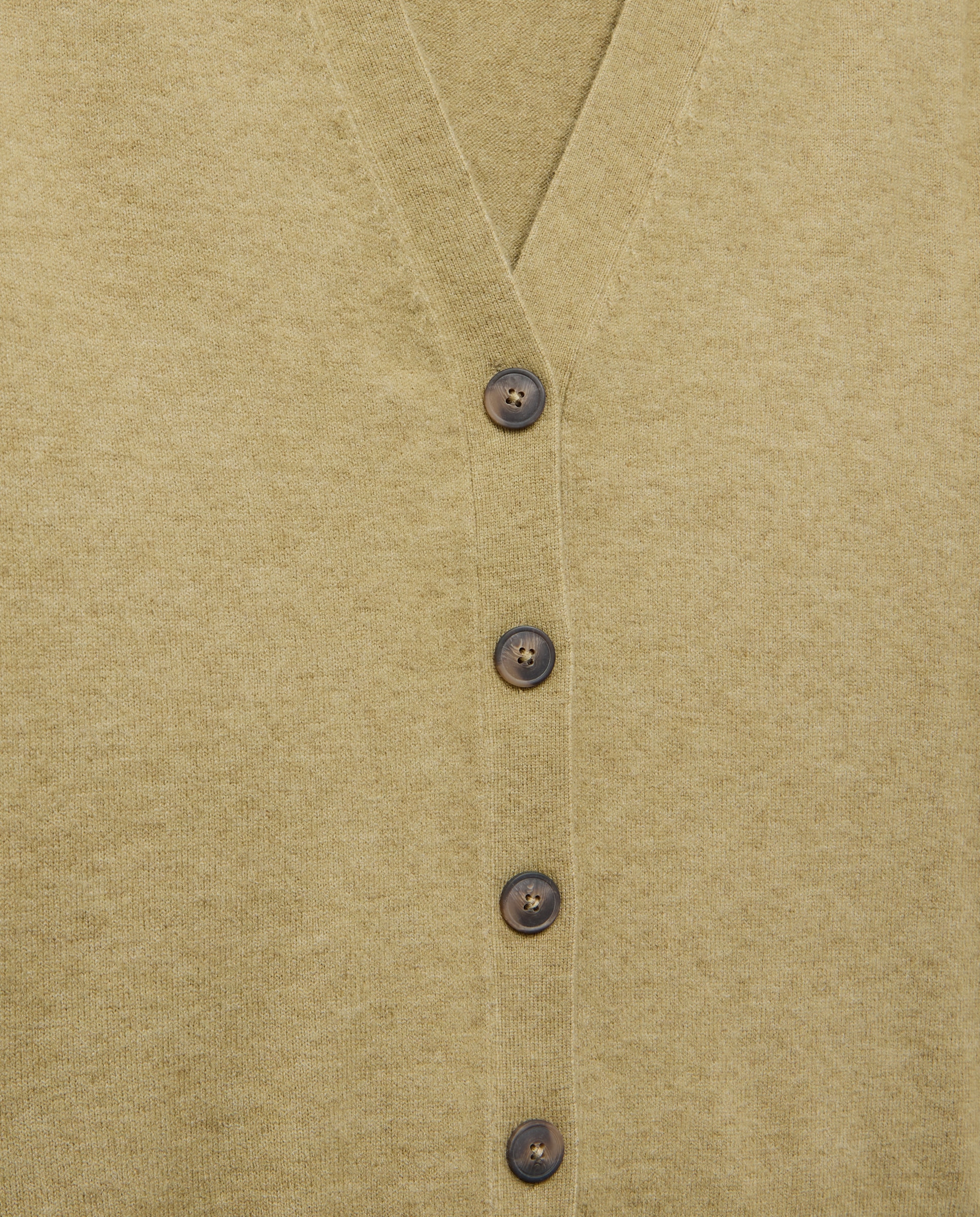 Chaqueta de punto cuello pico de mujer. - Easy Wear - 371 Aceite 371 Aceite-5