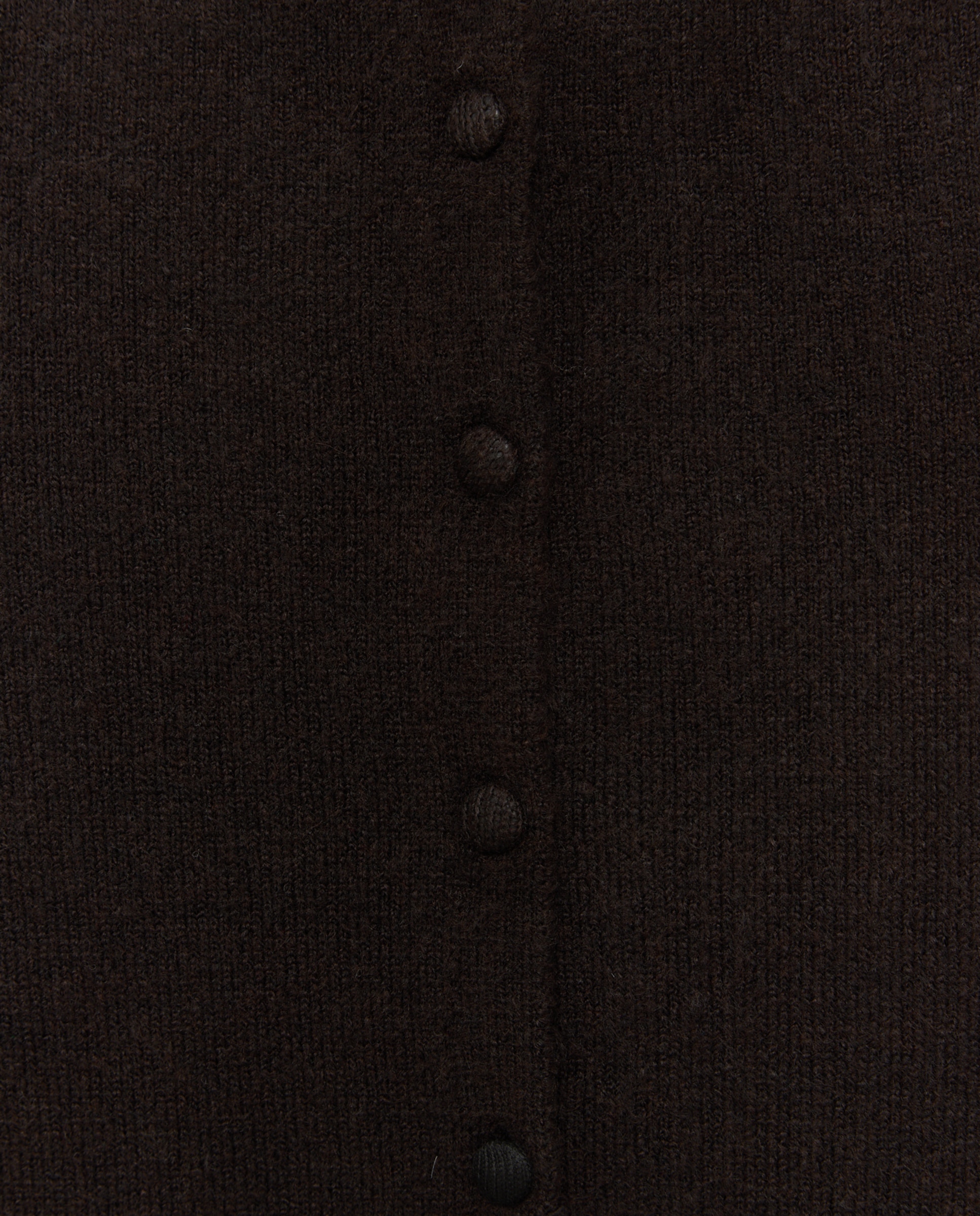 Chaqueta de punto con botón forrado de mujer. - Easy Wear - Negro Negro-5