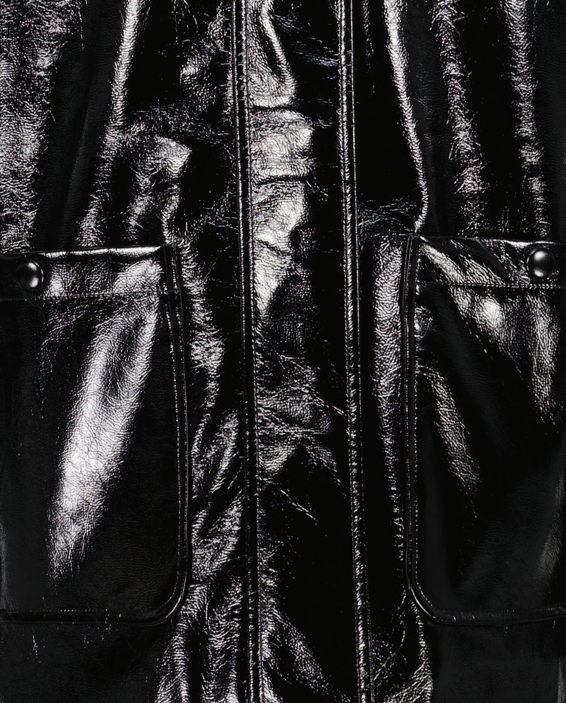 Impermeável Liso Preto-6