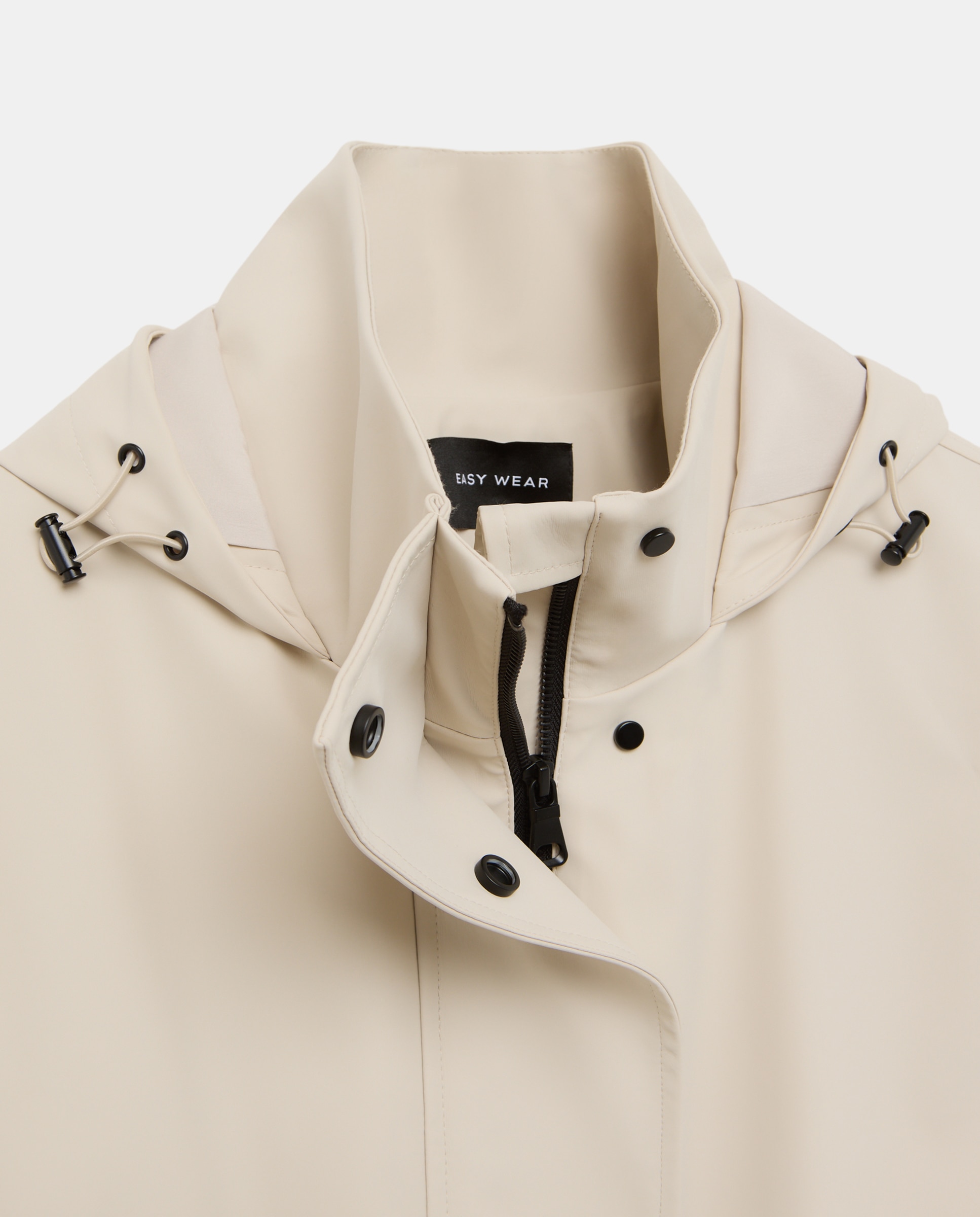 Chubasquero de mujer engomado - Easy Wear - Rice paper Rice paper-6