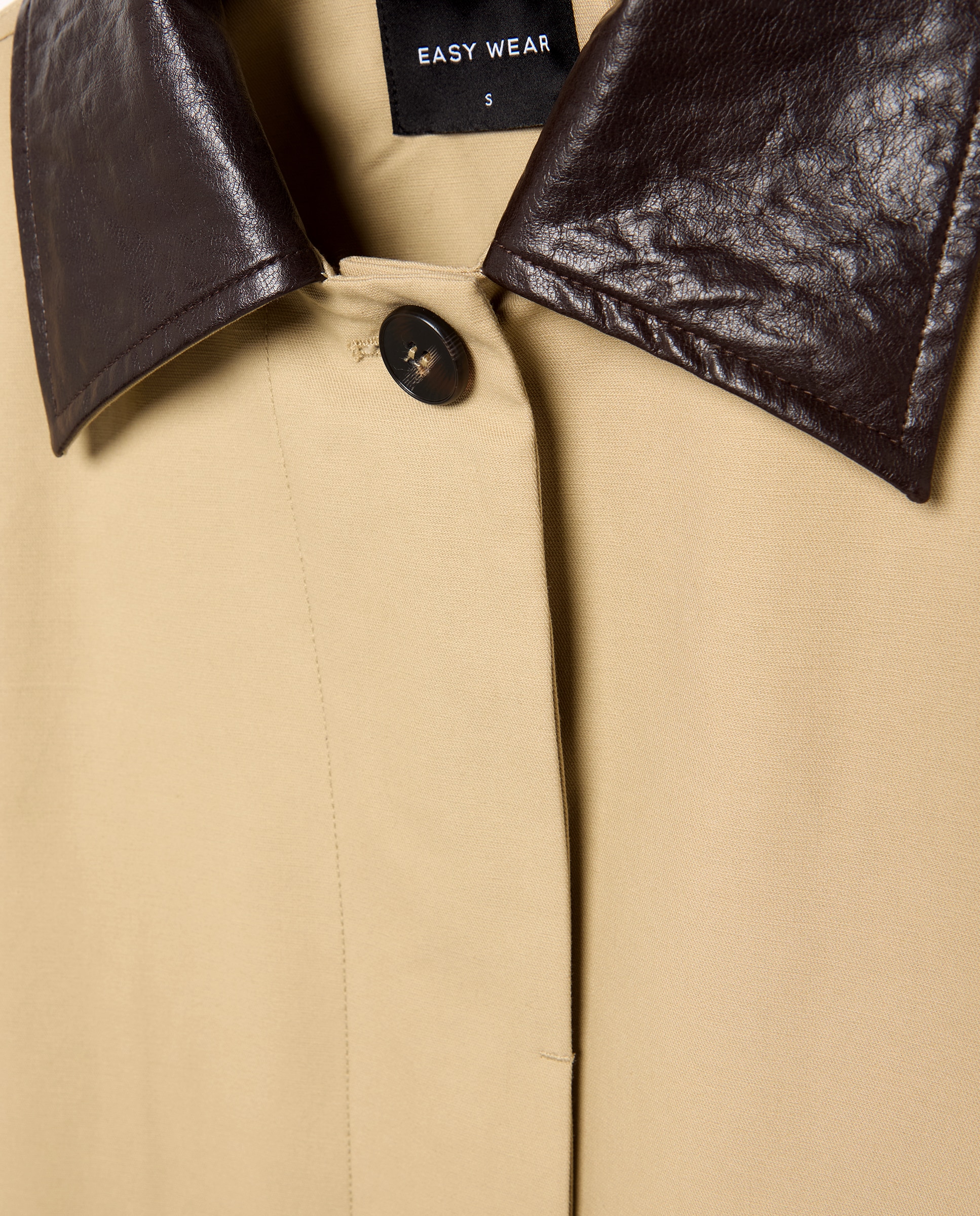 Gabardine Comprida Bege-2