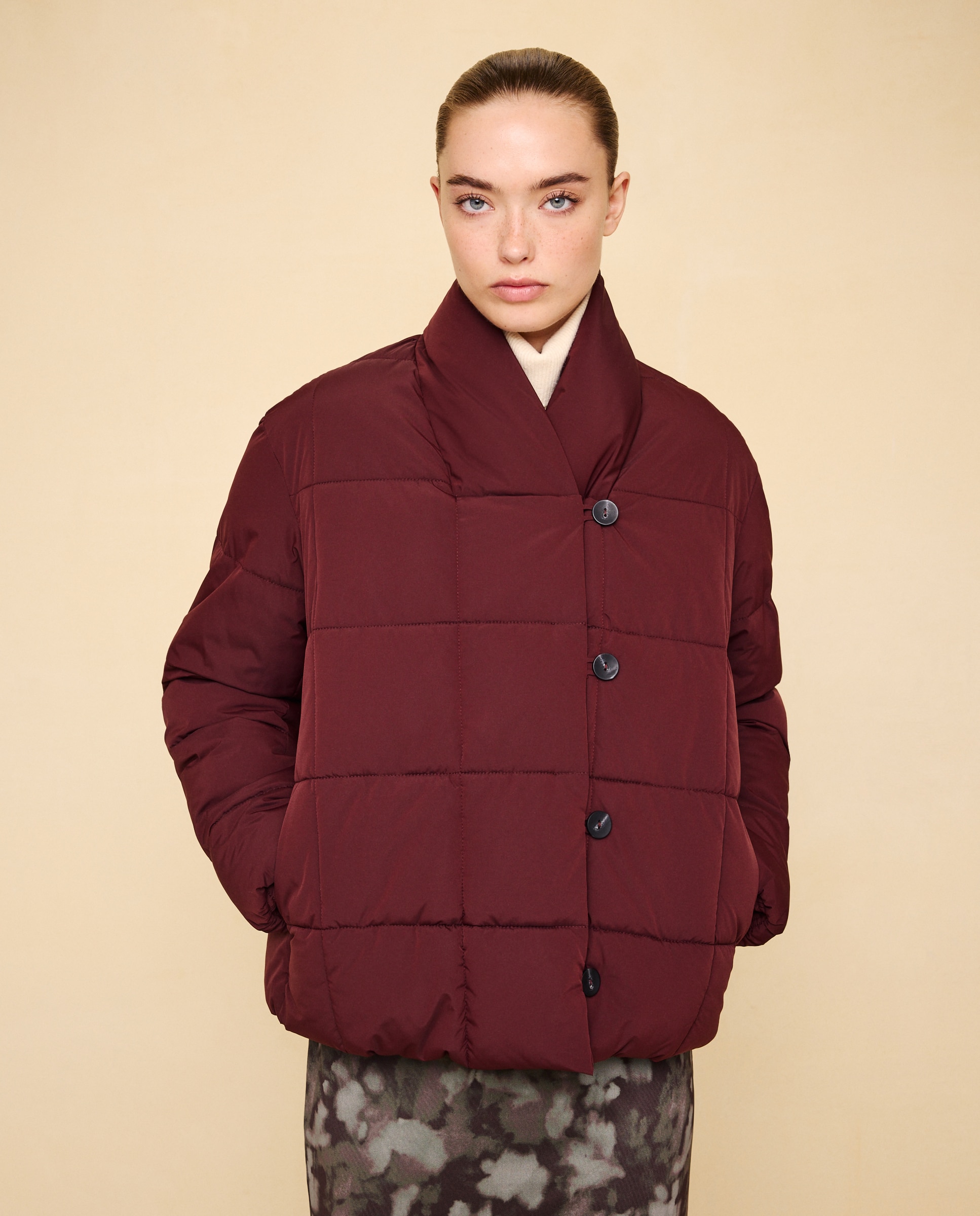 Imagen 1 de Acolchado de mujer cruzado cuello envolvente - Easy Wear - 770 Terracota 770 Terracota