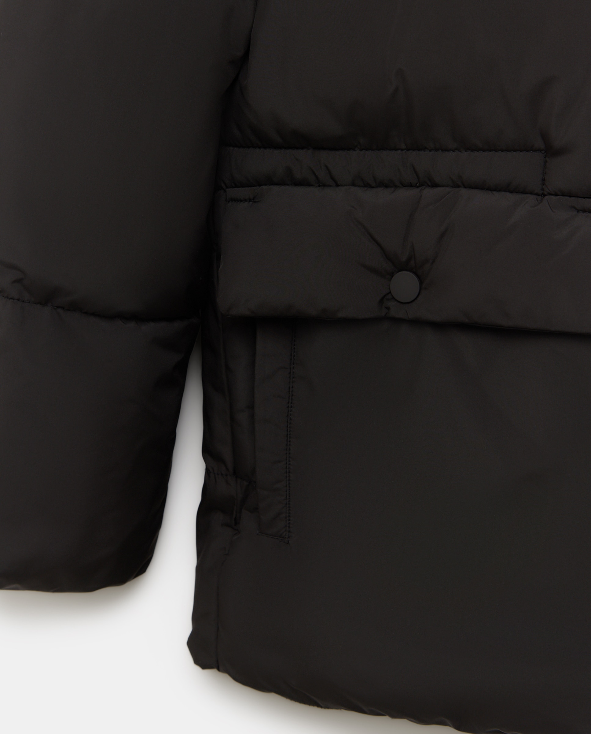 Imagen 5 de Abrigo acolchado de mujer con capucha - Easy Wear - Negro Negro