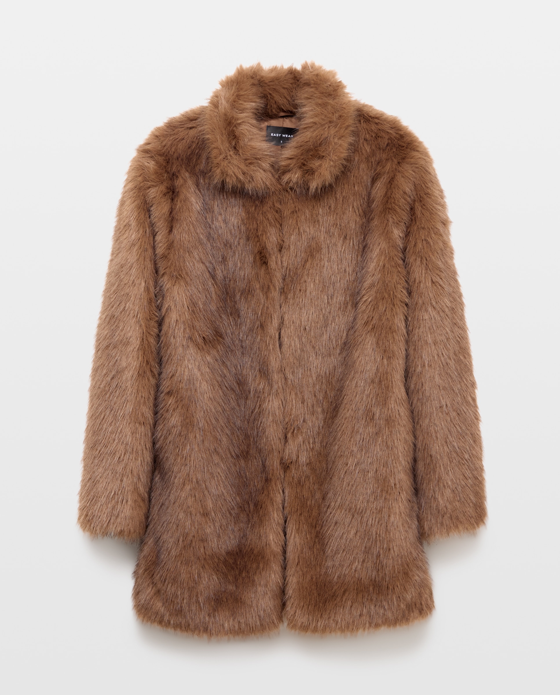 Imagen 5 de Abrigo de mujer efecto pelo - Easy Wear - 730 Camel 730 Camel