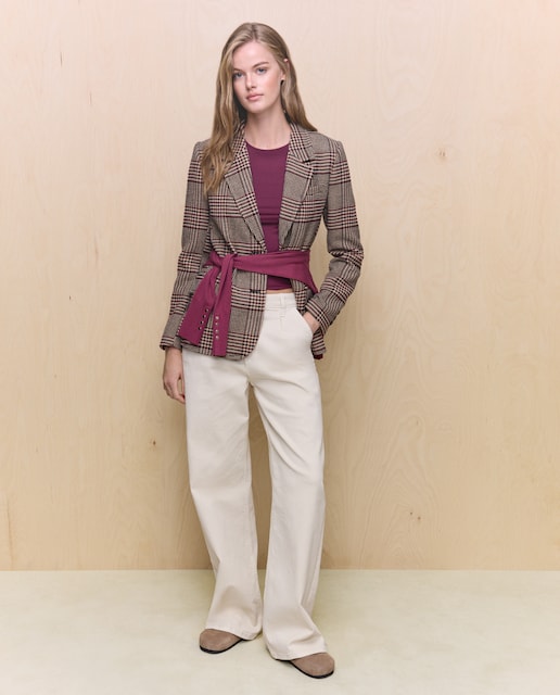 Imagen 0 de Blazer de mujer tejida