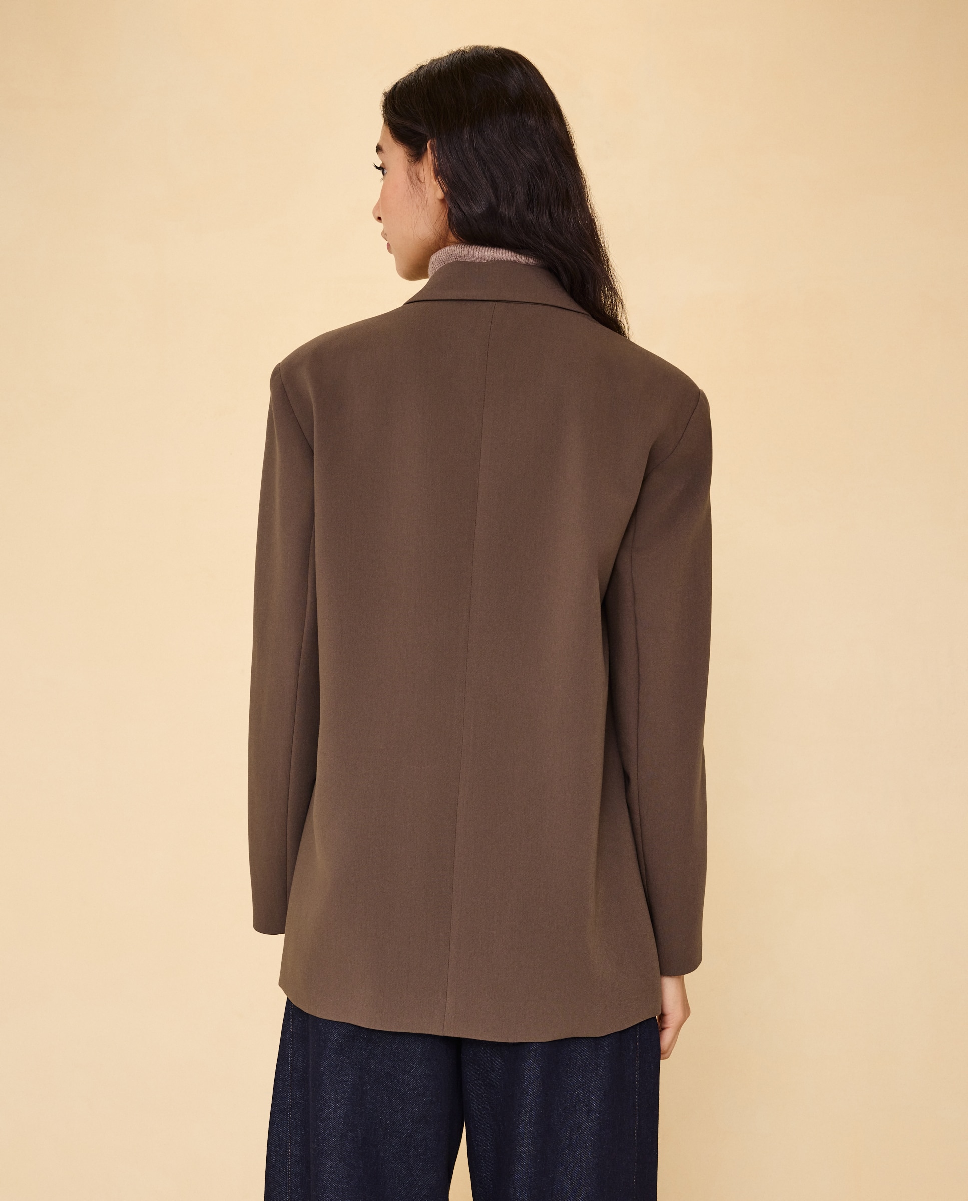 Imagen 3 de Blazer de mujer cruzada 2 botones - Easy Wear - 520 Kaki 520 Kaki