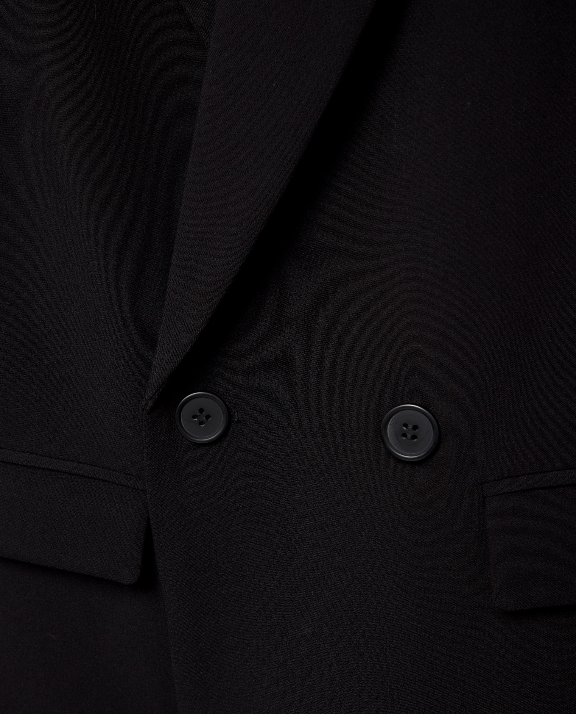Imagen 5 de Blazer de mujer cruzada 2 botones - Easy Wear - Negro Negro