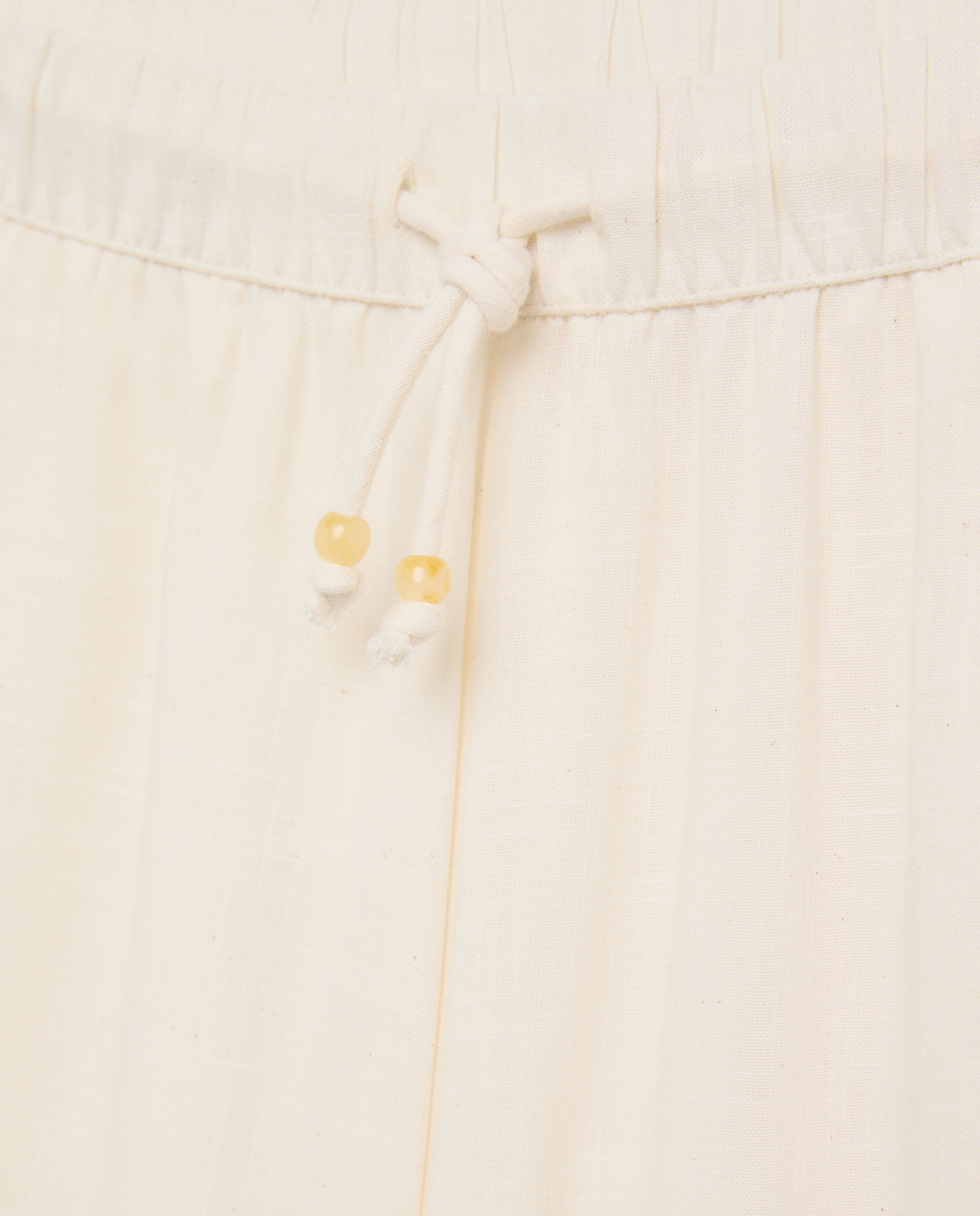Pantalón de mujer recto ancho - Easy Wear - Beige Beige-5