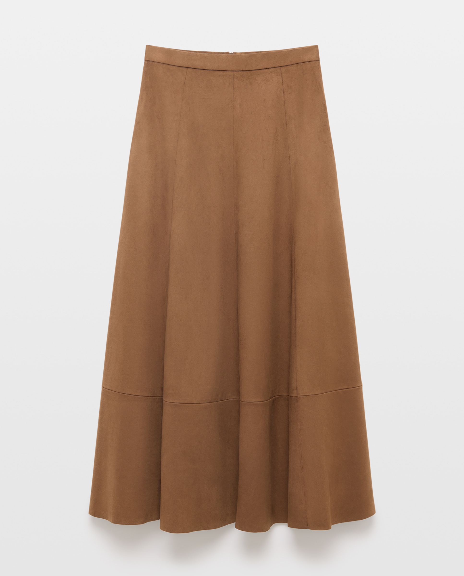 Falda capa de mujer efecto ante - Easy Wear - Toffee Toffee-4