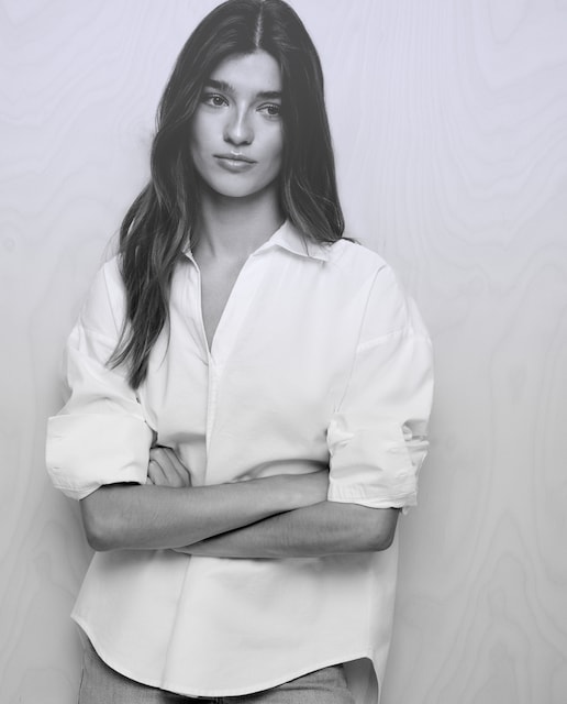 Imagen 0 de Camisa de mujer oxford oversize