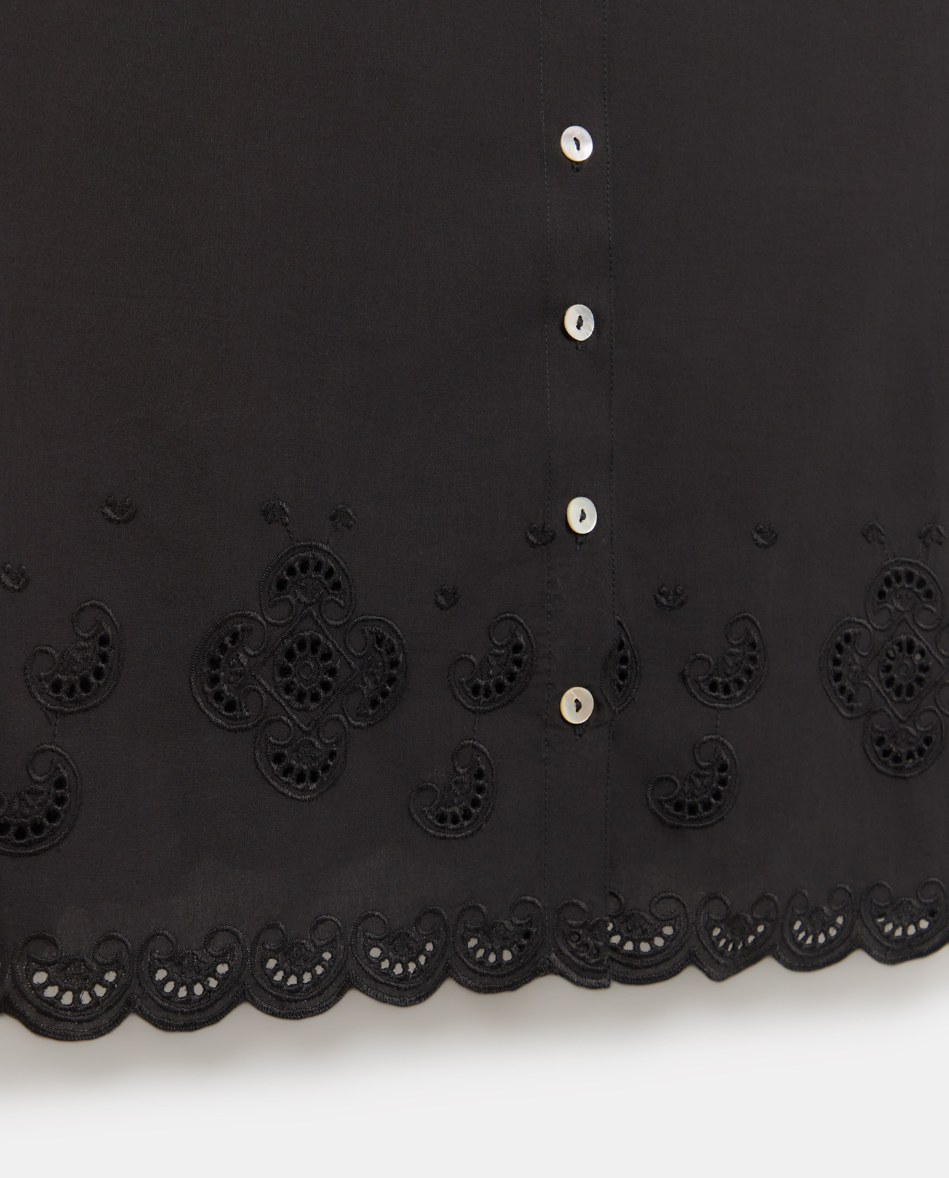 Camisa de popelina Cinzento-5