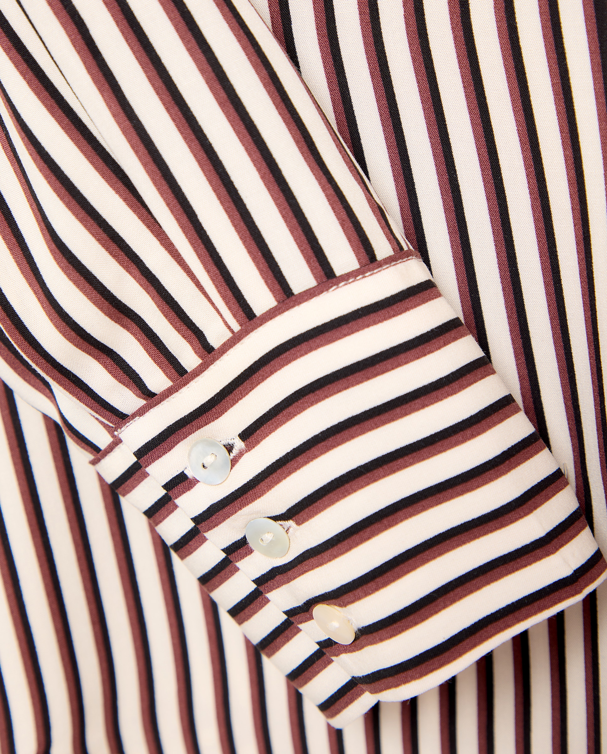 Camisa Fluida Lisa Vermelho-5
