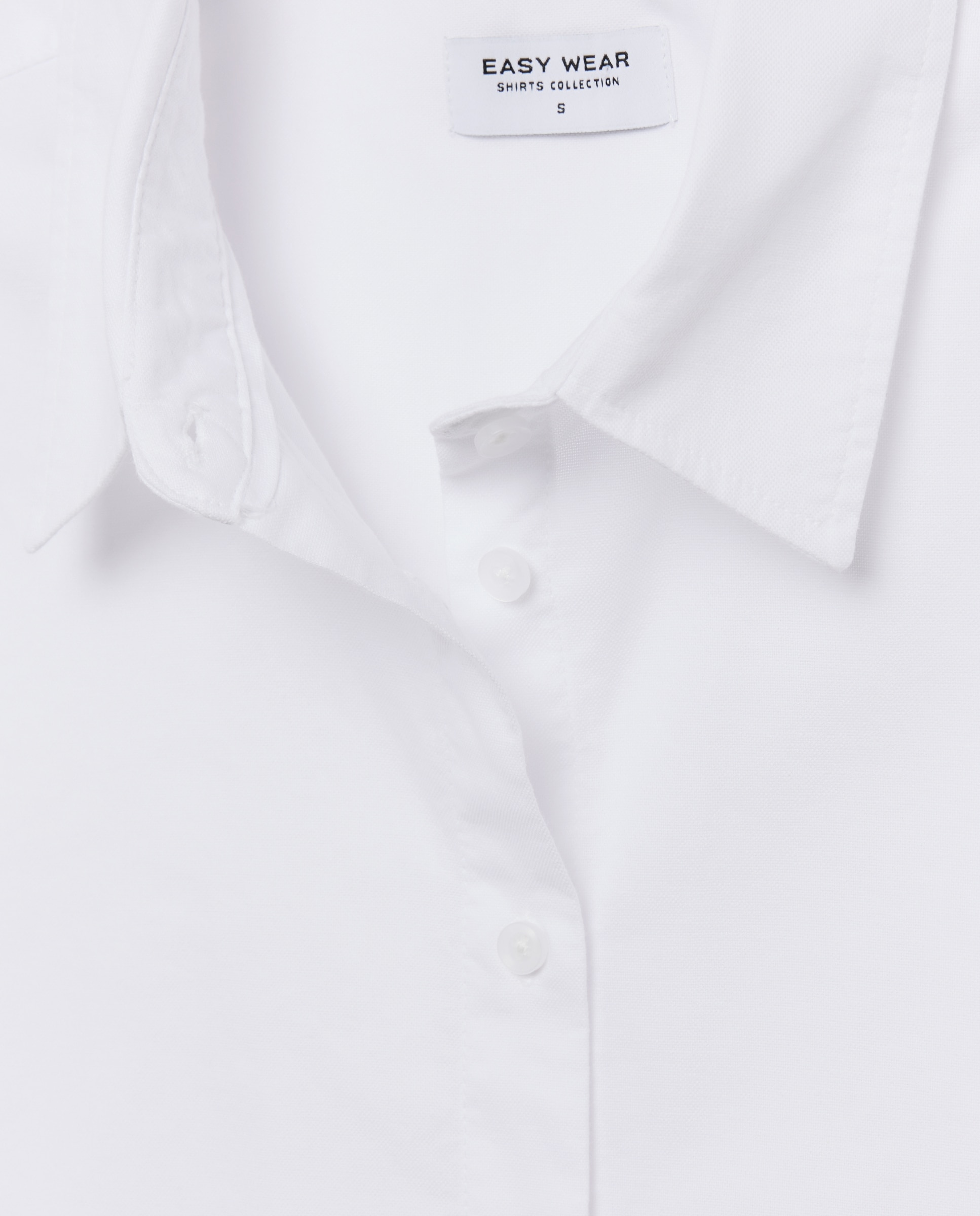 Imagen 5 de Camisa Oxford estampada de mujer - Easy Wear - Blanco Blanco