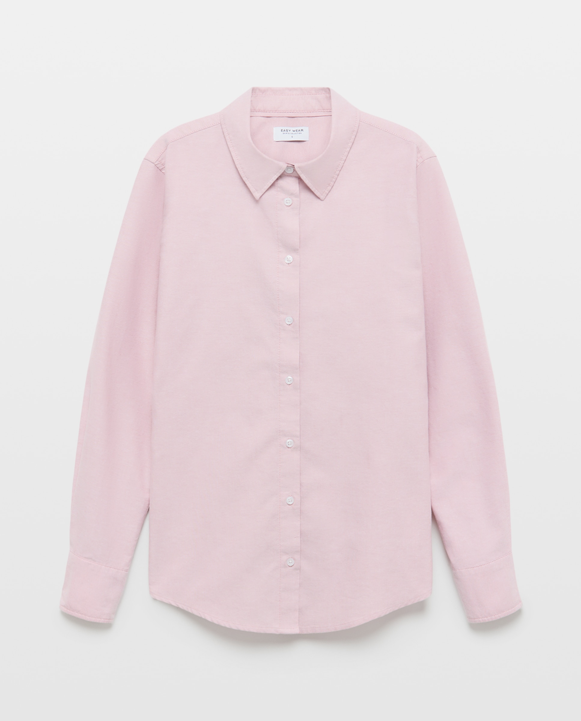 Imagen 4 de Camisa Oxford estampada de mujer - Easy Wear - 282 Malva 282 Malva