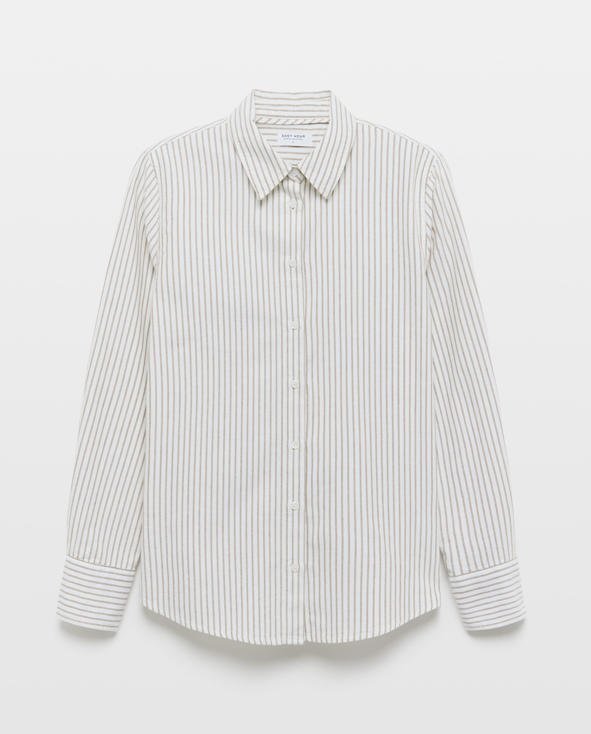Camisa Oxford Estampada Verde-4