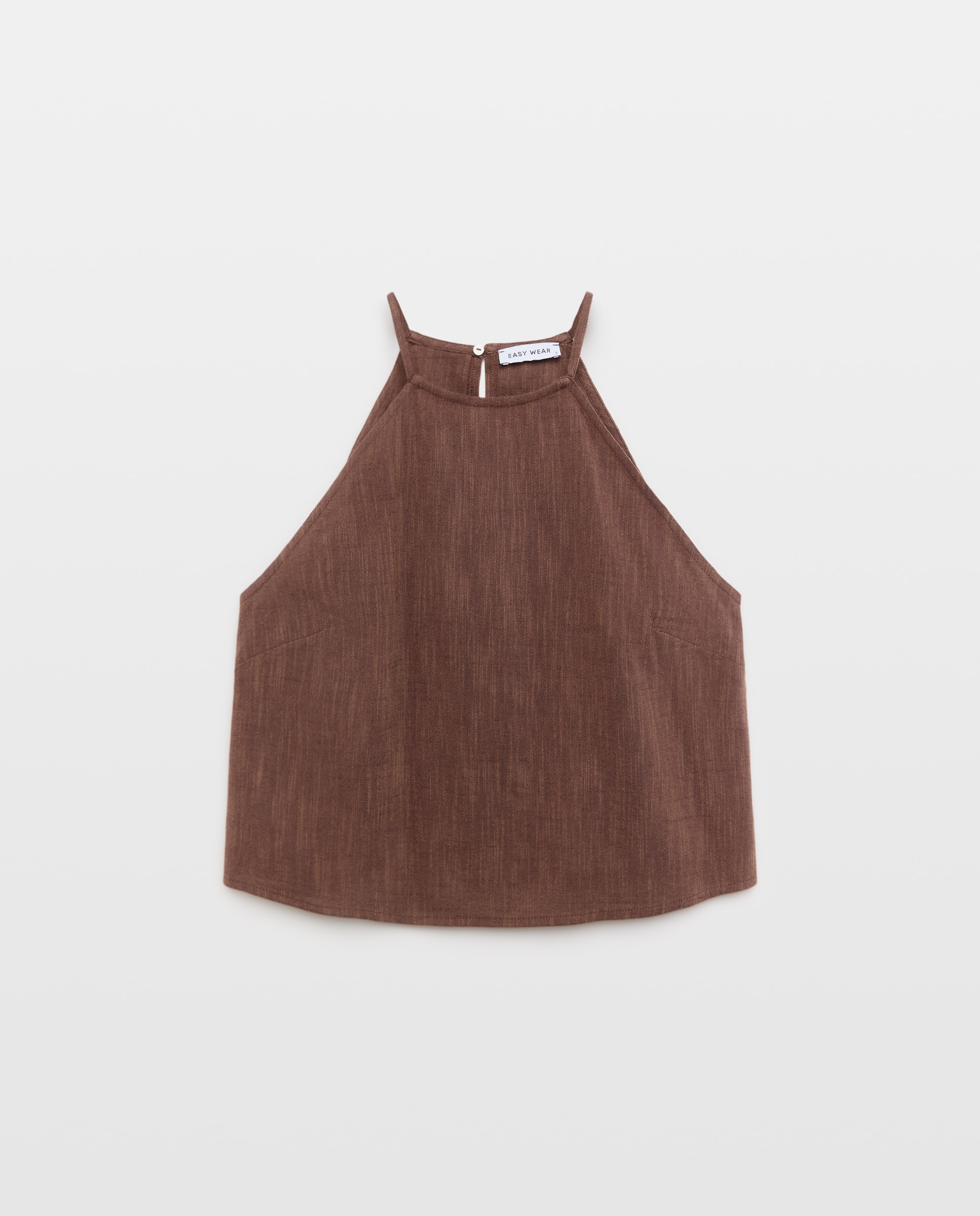Top de mujer halter - Easy Wear - Chocolate Chocolate-5