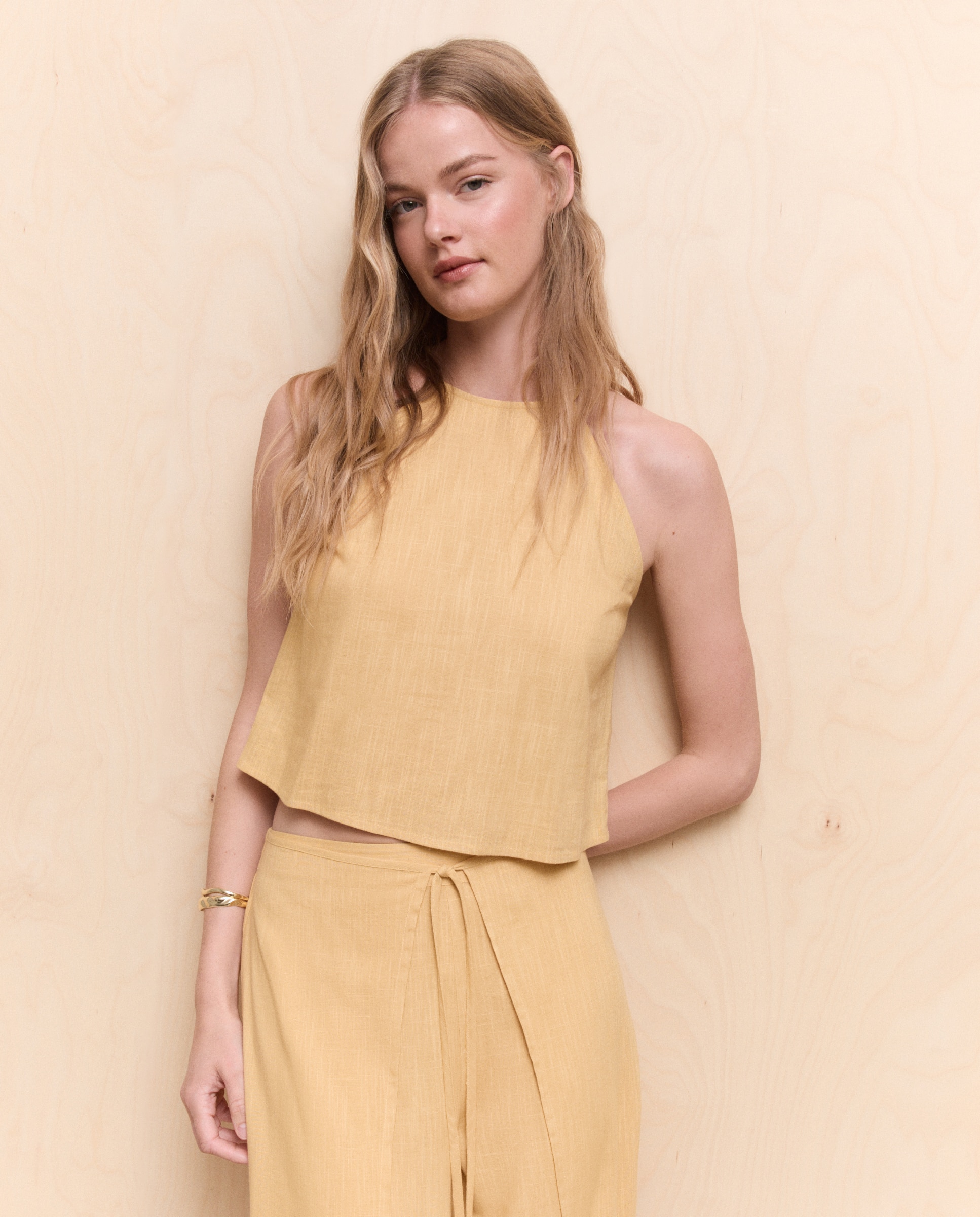 Top de mujer halter - Easy Wear - 120 Crudo 120 Crudo-1