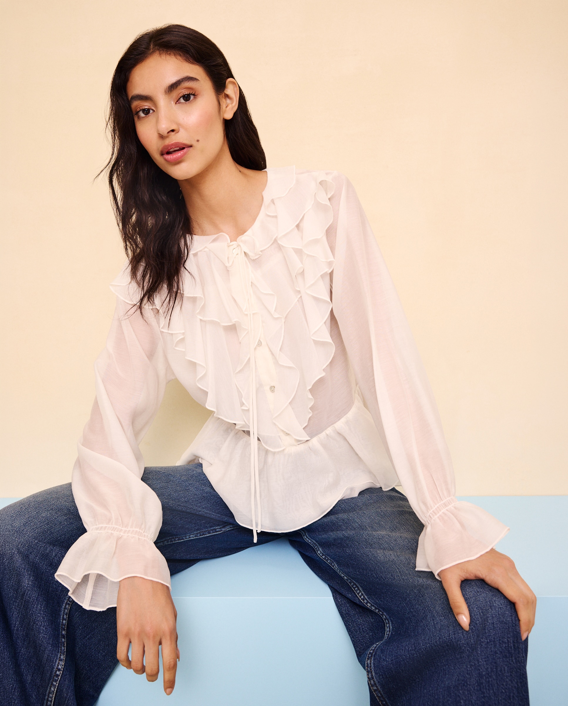 Imagem 0 de Top com Peplum