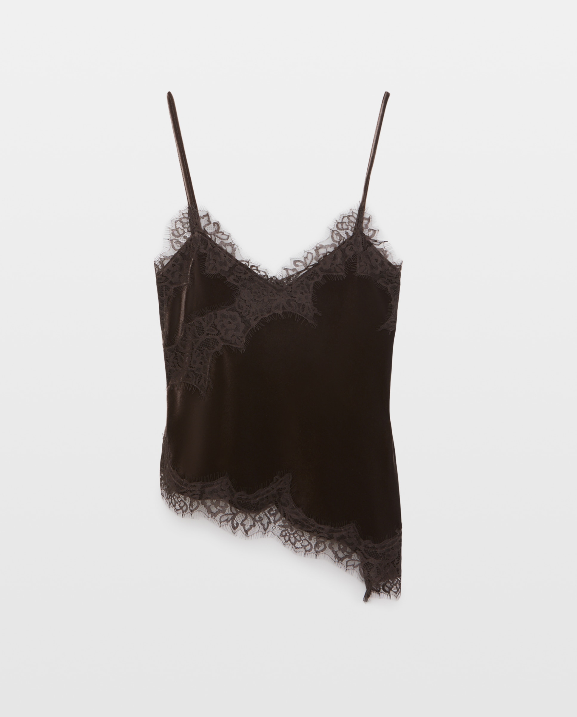 Imagen 4 de Top lencero terciopelo - Easy Wear - Chocolate Chocolate