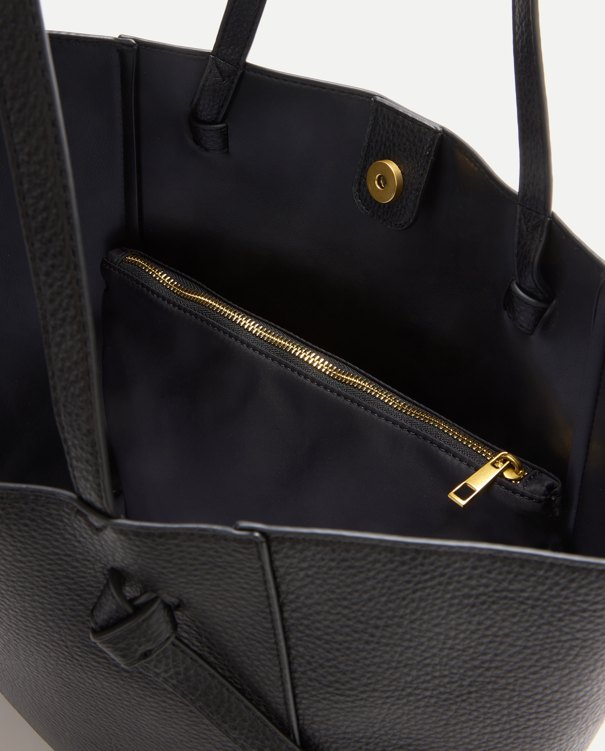 Mala Shopper com Nós Preto-5