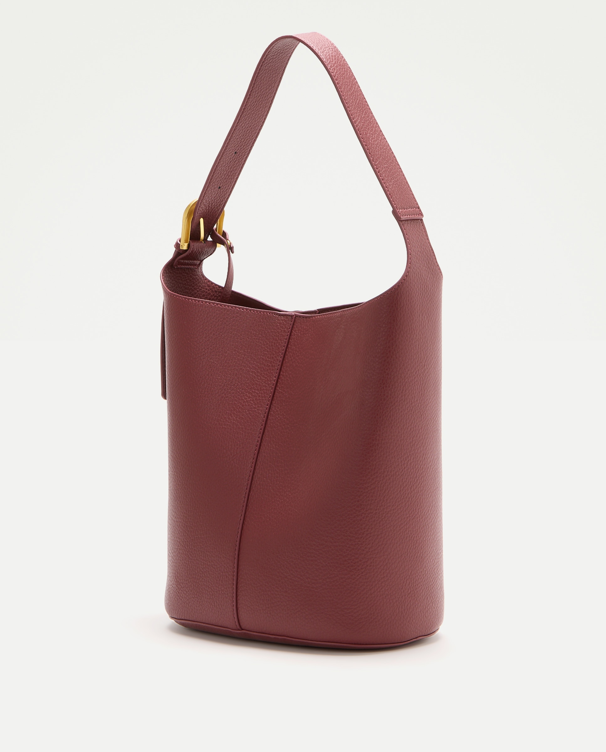 Saco com Fivela Bordeaux-2