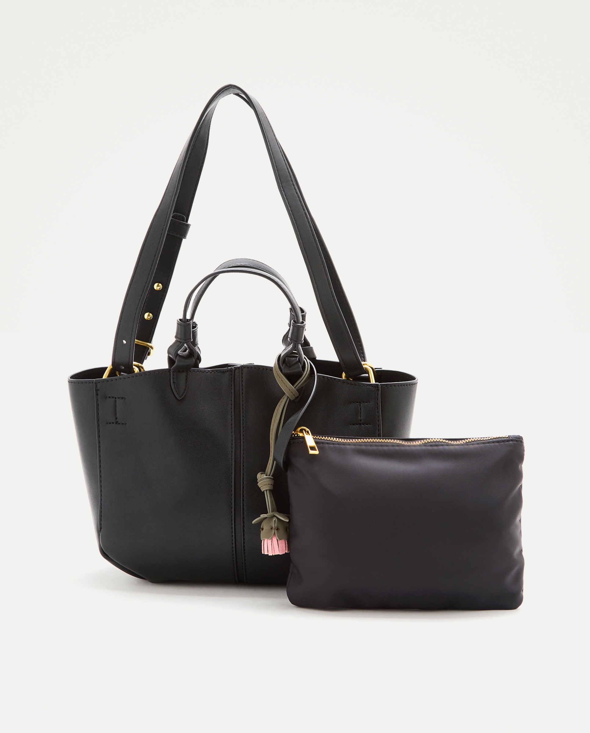 Mini Mala Shopper Preto-3
