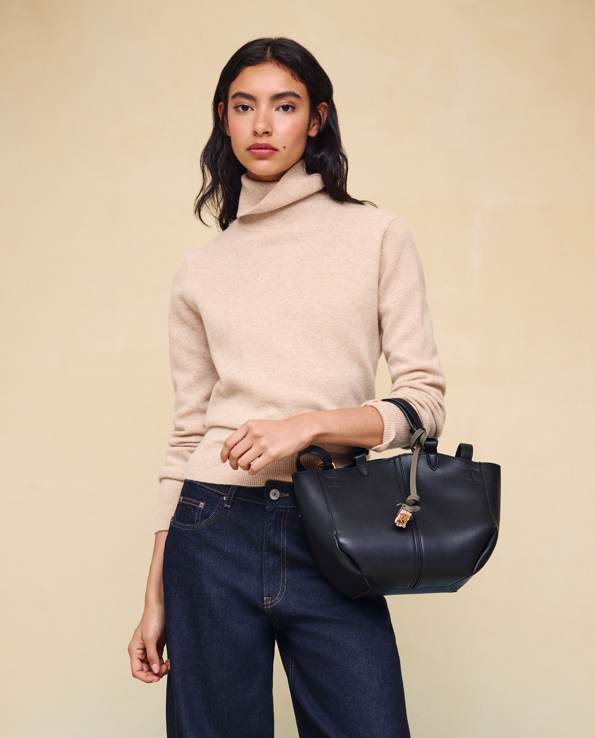 Mini Mala Shopper Preto-6