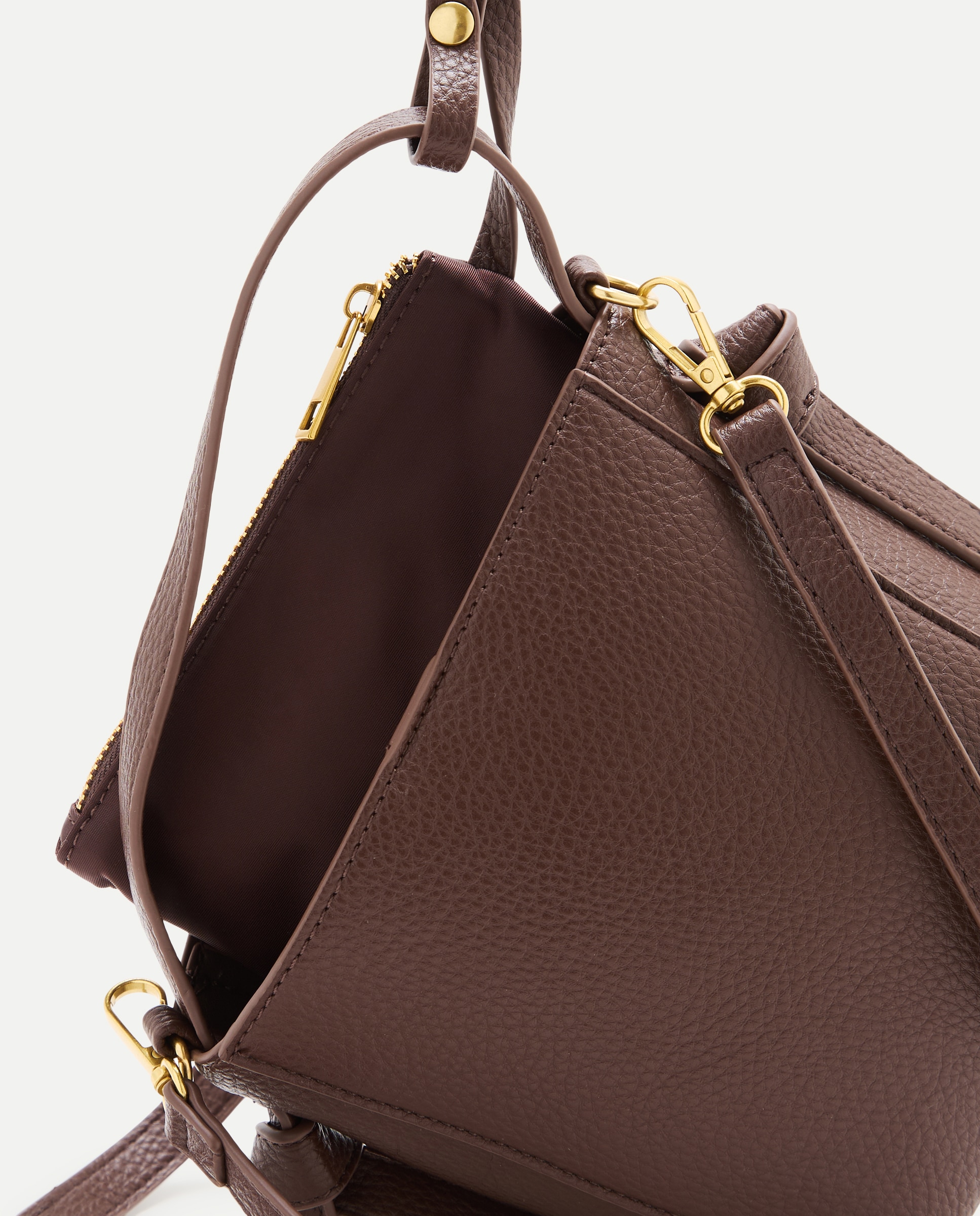 Mini bolso nudos - Easy Wear - Chocolate Chocolate-5