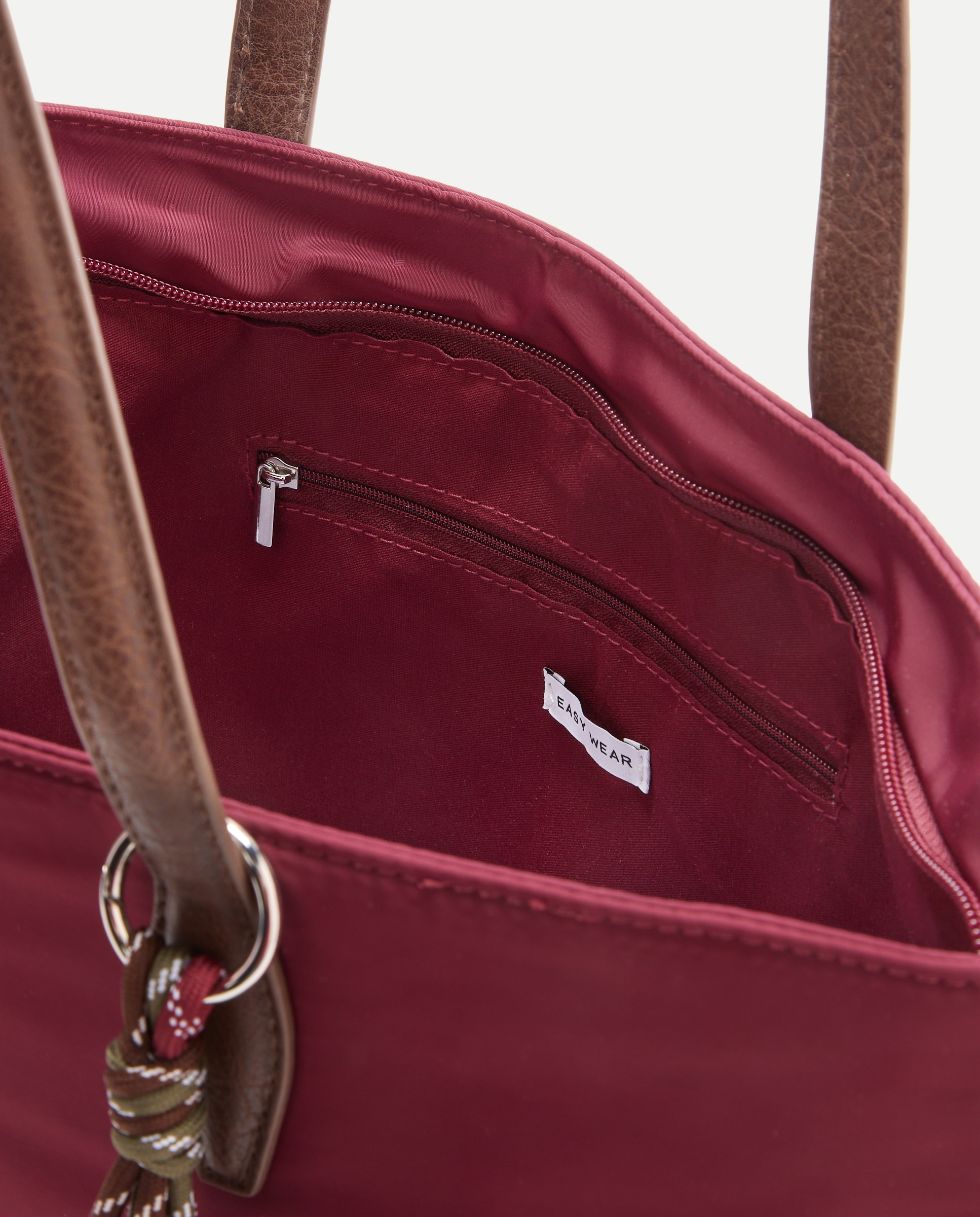 Saco con dos asas - Easy Wear - 291 Berenjena 291 Berenjena-3