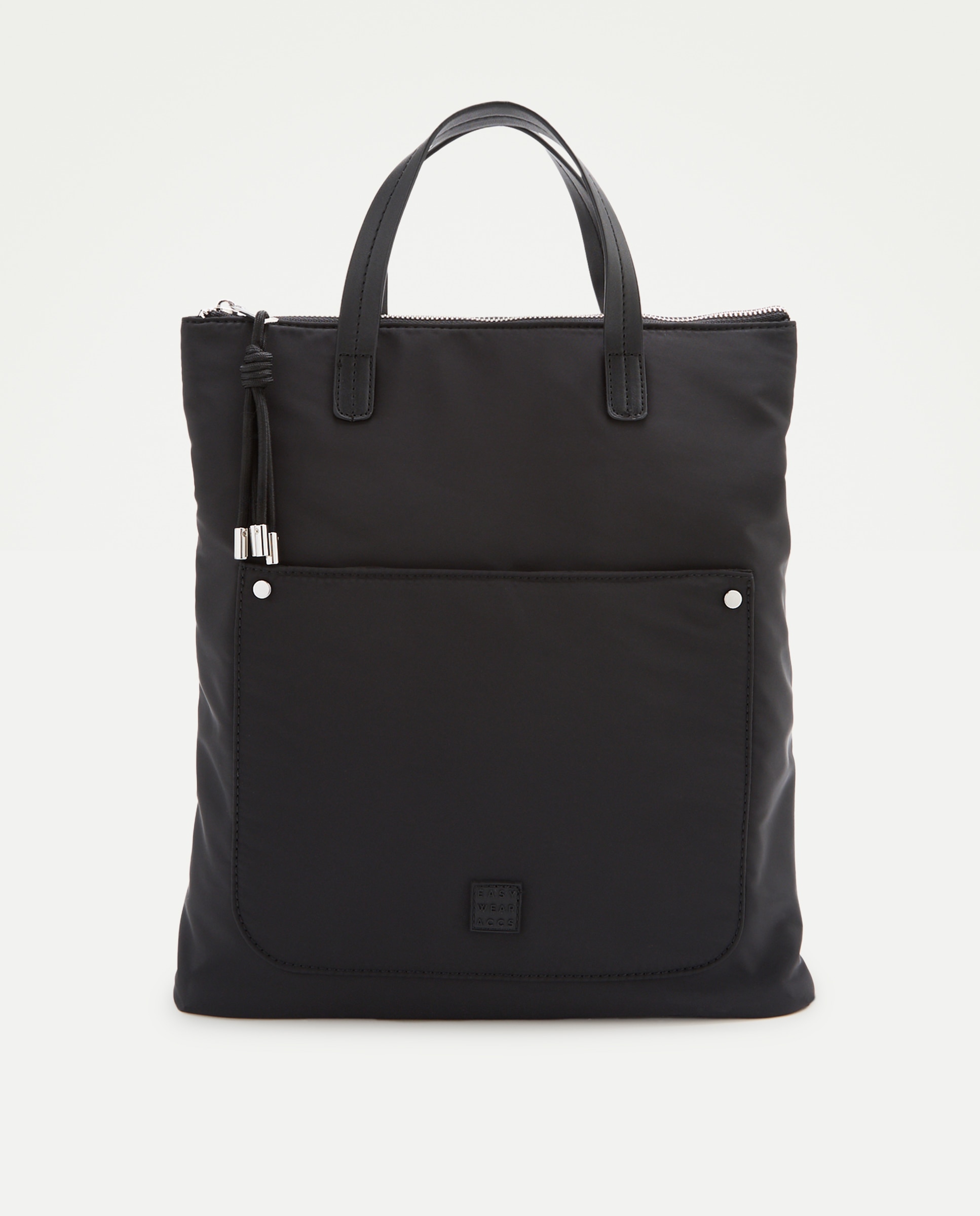 Imagen 0 de Mochila de mujer de nylon Negro